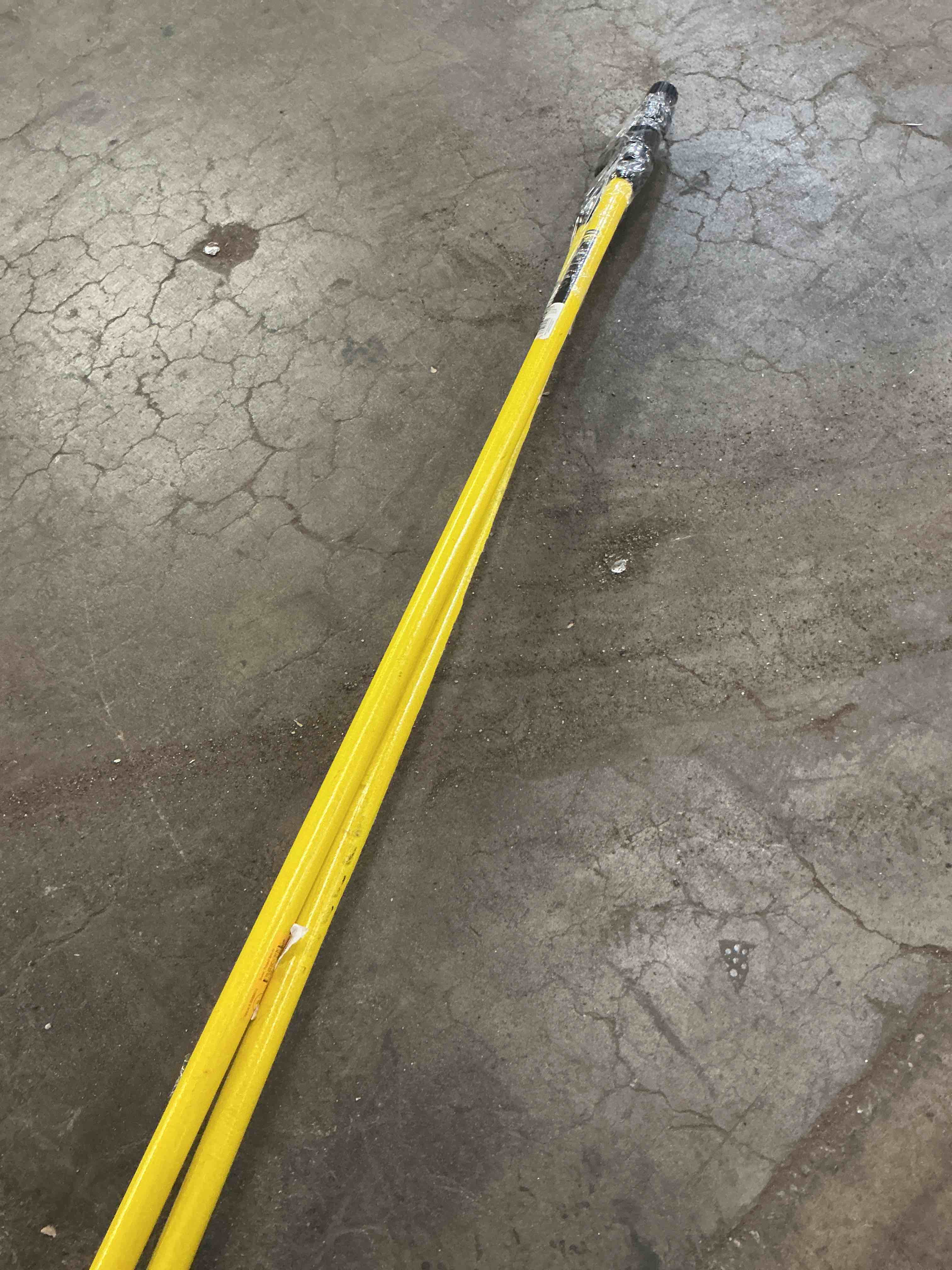 Condition photo showing As Is for  project source 8.7-ft to 24-ft telescoping fiberglass extension pole