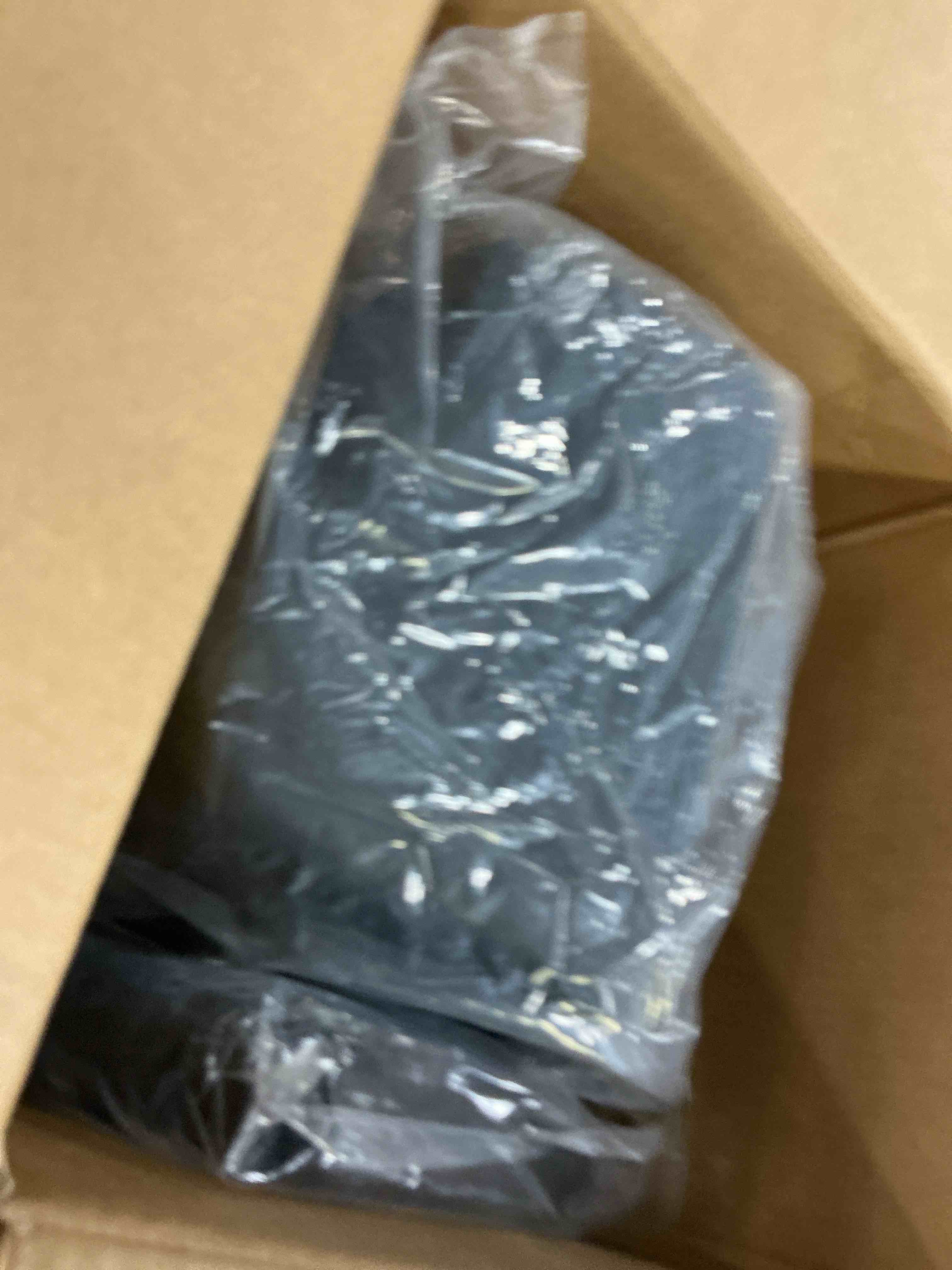 Condition photo showing Good Condition for trunk storage bins with lids for 2026 tesla model y juniper 5 seater, 2pcs tpe side cargo organizer boxes, rear trunk containers with suede covers, custom fit tesla model y juniper accessories