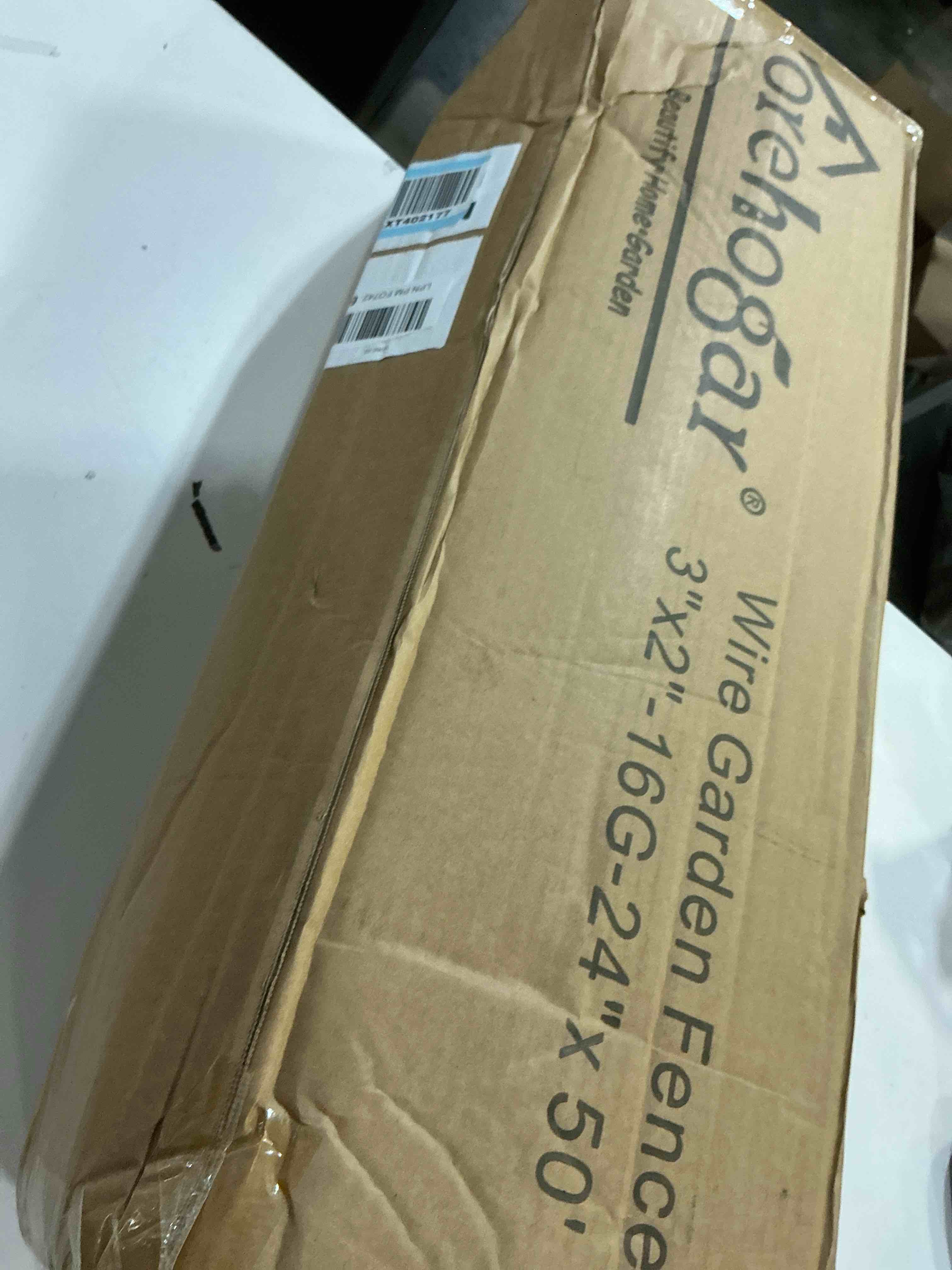 Condition photo showing New/Like New for black pvc coated welded wire fence 24 inch x 50 foot, 2 inch x 3 inch 16ga, garden border fencing roll vinyl coating metal wire mesh for yard vegetable plant protection poultry netting 2''x3'' 16ga 24''x50' black
