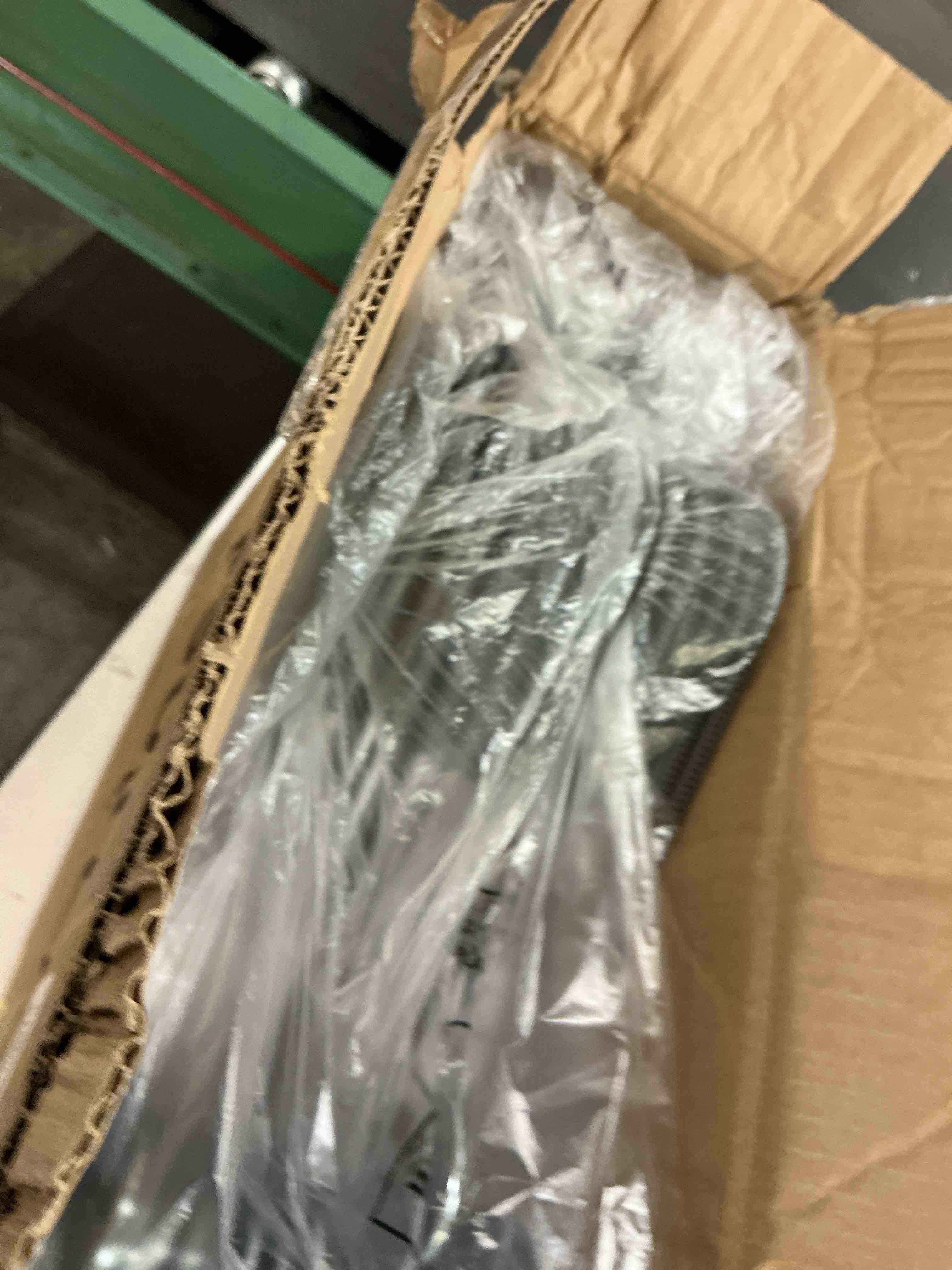 Condition photo showing New/Like New for hangers?plastic clothes hangers, upgraded rubber stripe non-slip coat hangers,50 pack dry wet trousers pants hangers,space saving,heavyduty gray gray grey-50pack