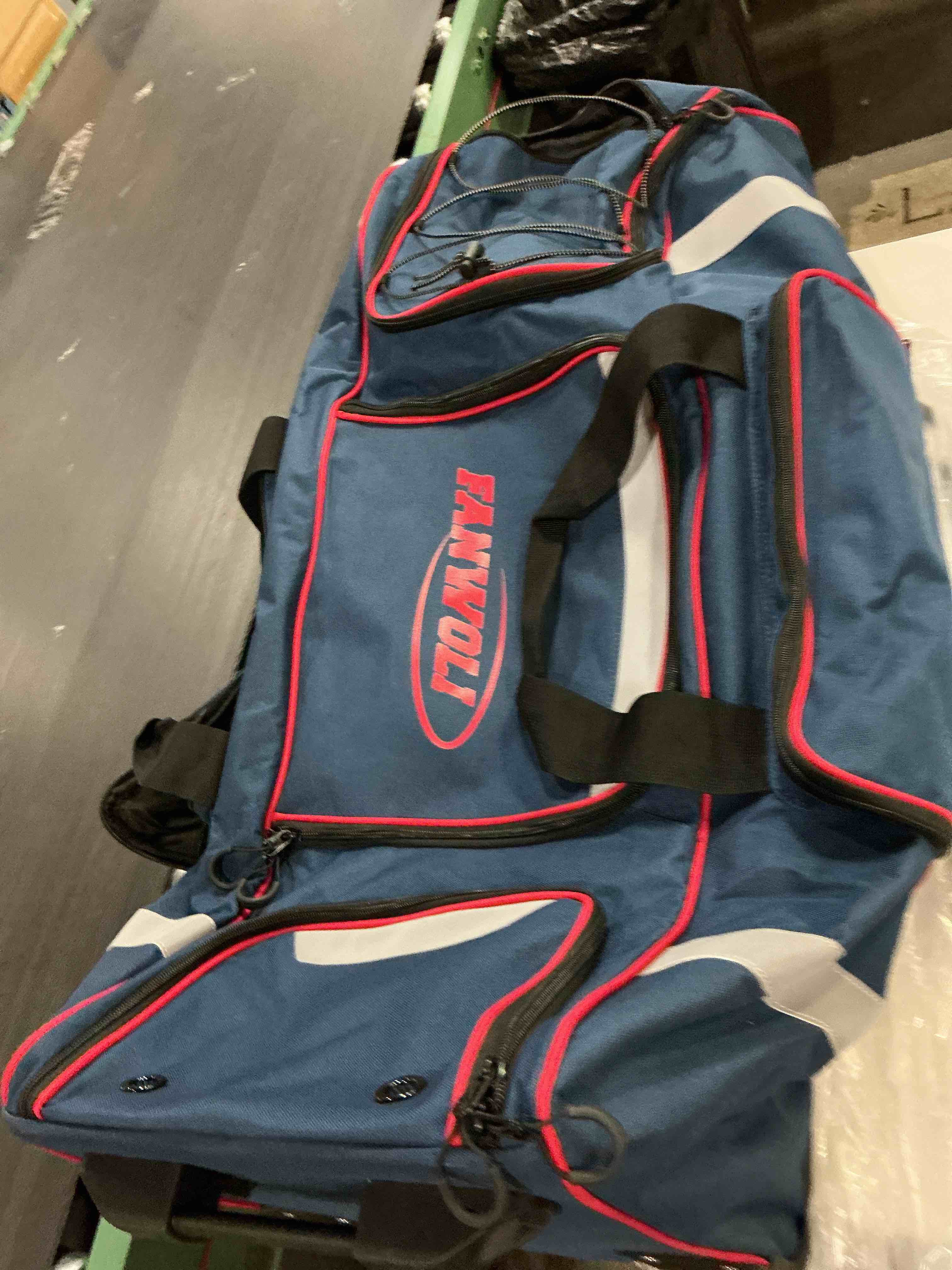 Condition photo showing Good Condition for rolling baseball bag with wheels 32 softball gear fanwoli portable large bagsrolling