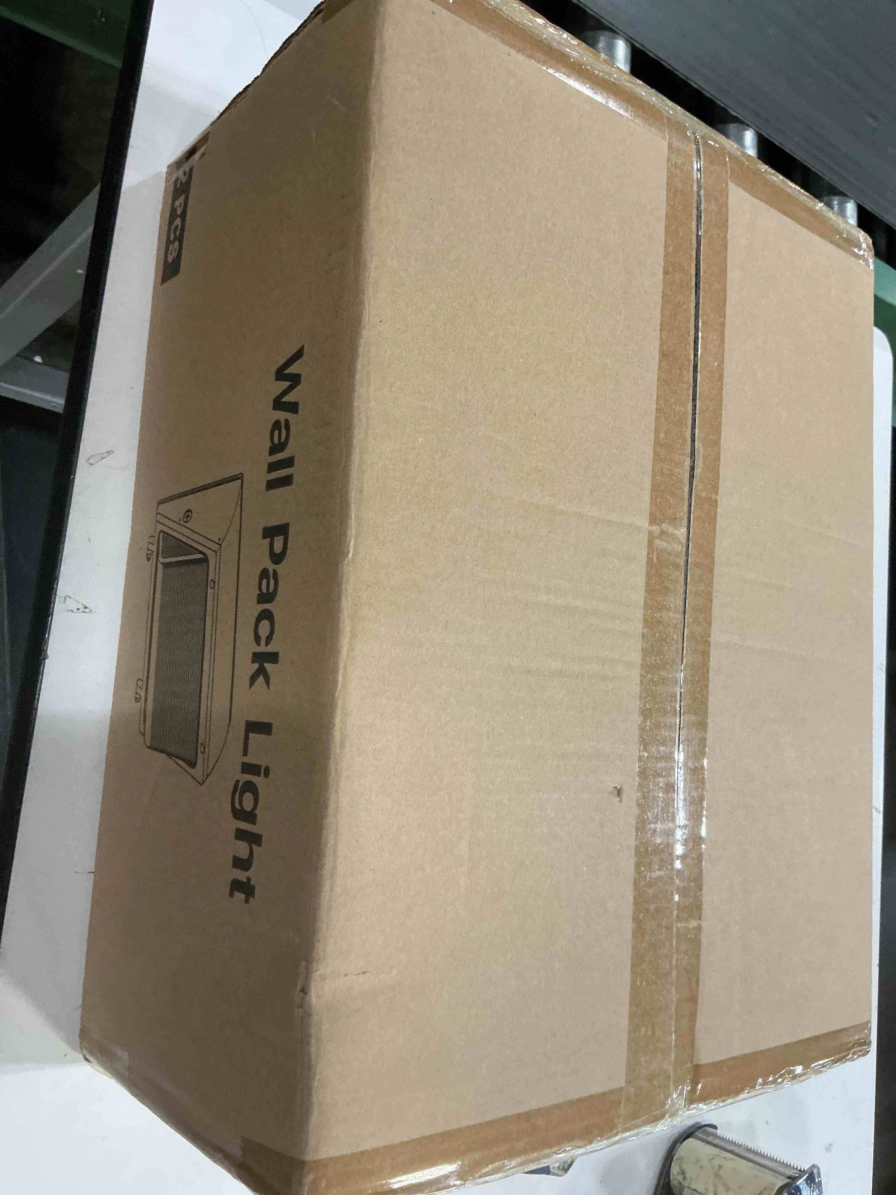 Condition photo showing New/Like New for jtt led wall pack lights outdoor with dusk to dawn photocell, selectable 75w/60w/45w, 9750lm/7800lm/5850lm, 6000k/5000k/4000k,waterproof flood security wall pack lighting for garage yard parking lot
