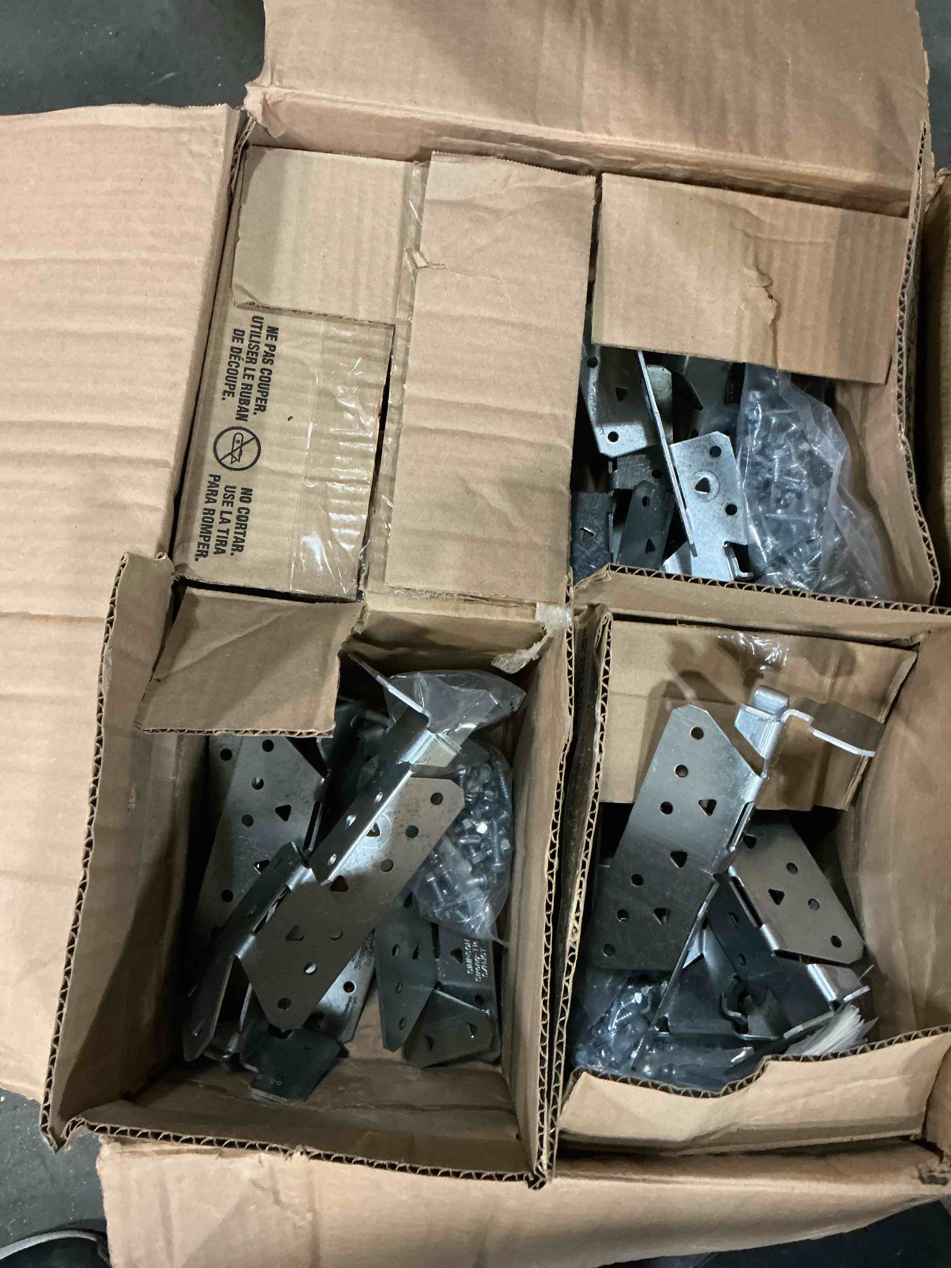 Condition photo showing As Is for simpson strong-tie s/jct s/jct 68-mil light-gauge steel-joist hanger