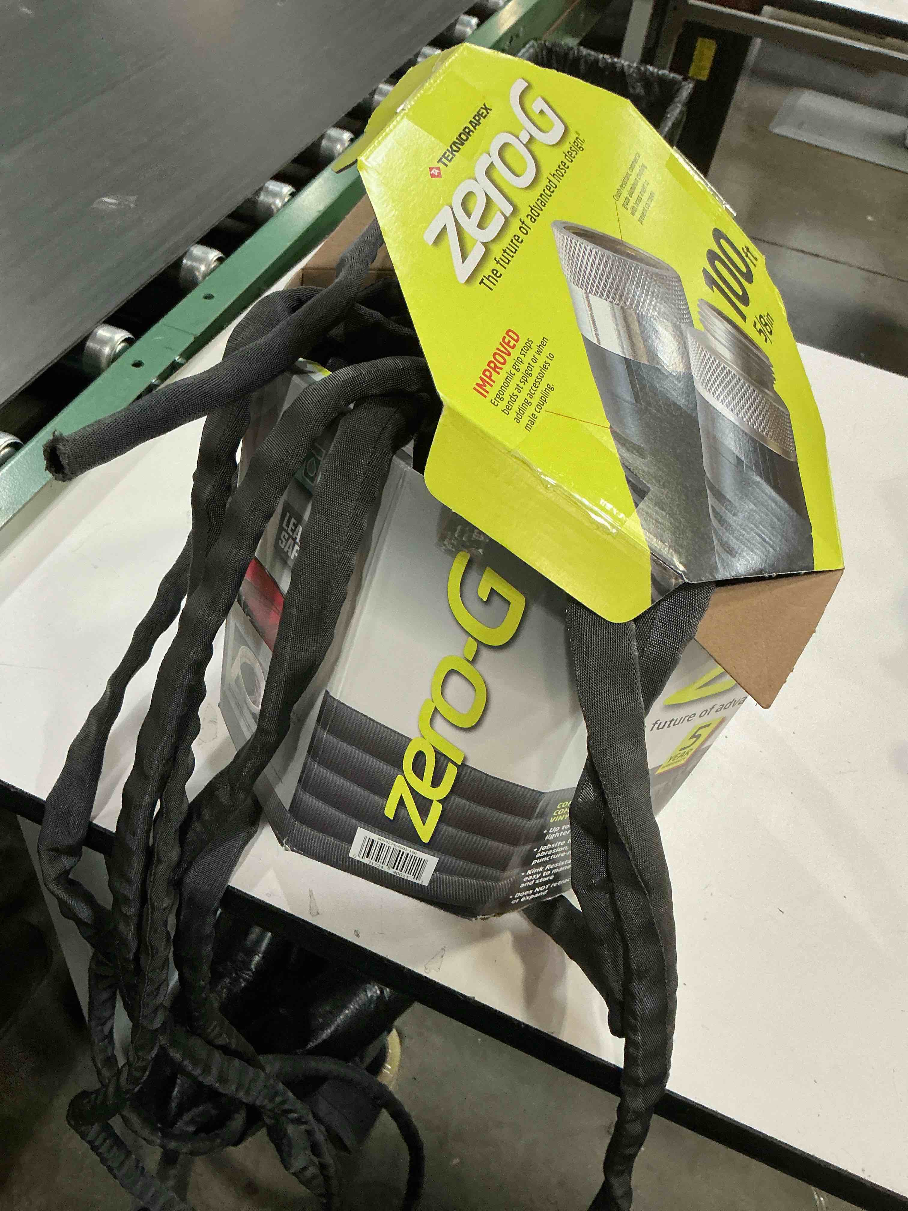 Condition photo showing As Is for teknor-apex 211575 zero-g 50 ft. green thumb hose