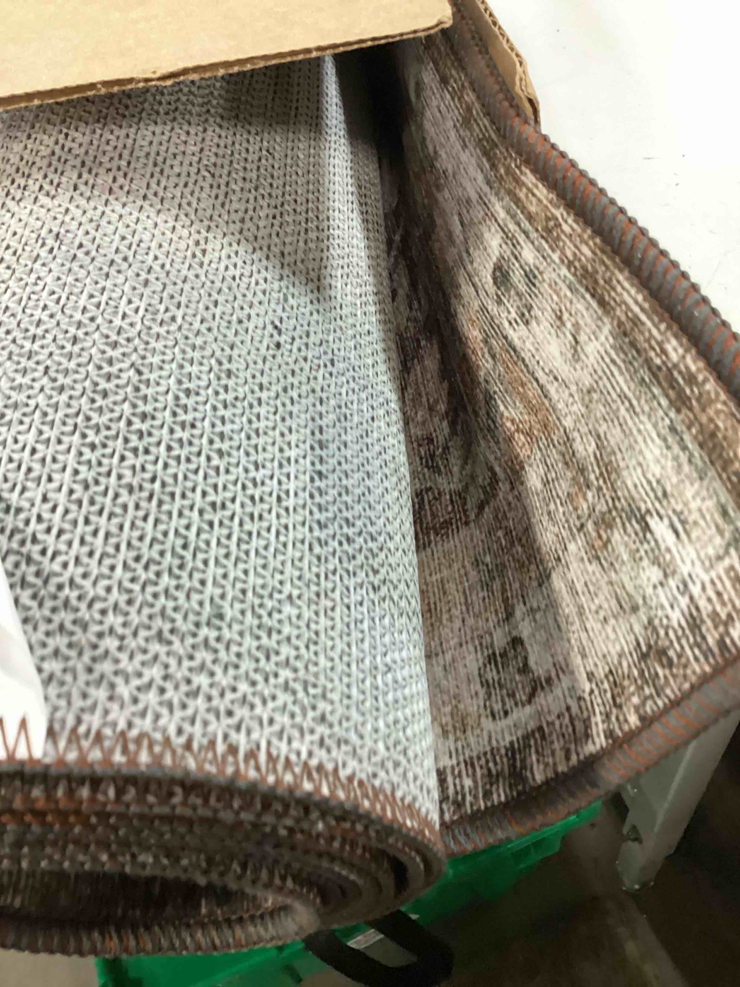 Condition photo showing Good Condition for loloi amber lewis josie collection jos-02 earth/natural 2'-6" x 7'-6", .13" pile height, low profile, machine washable, runner rug earth / natural 2'6" x 7'6" (rectangular)