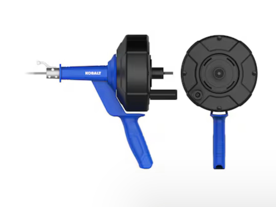kobalt 1/4-in x 25-ft high carbon wire hand auger for sink