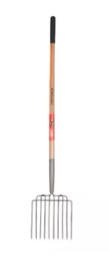 craftsman 48 l wood -handle steel bedding fork