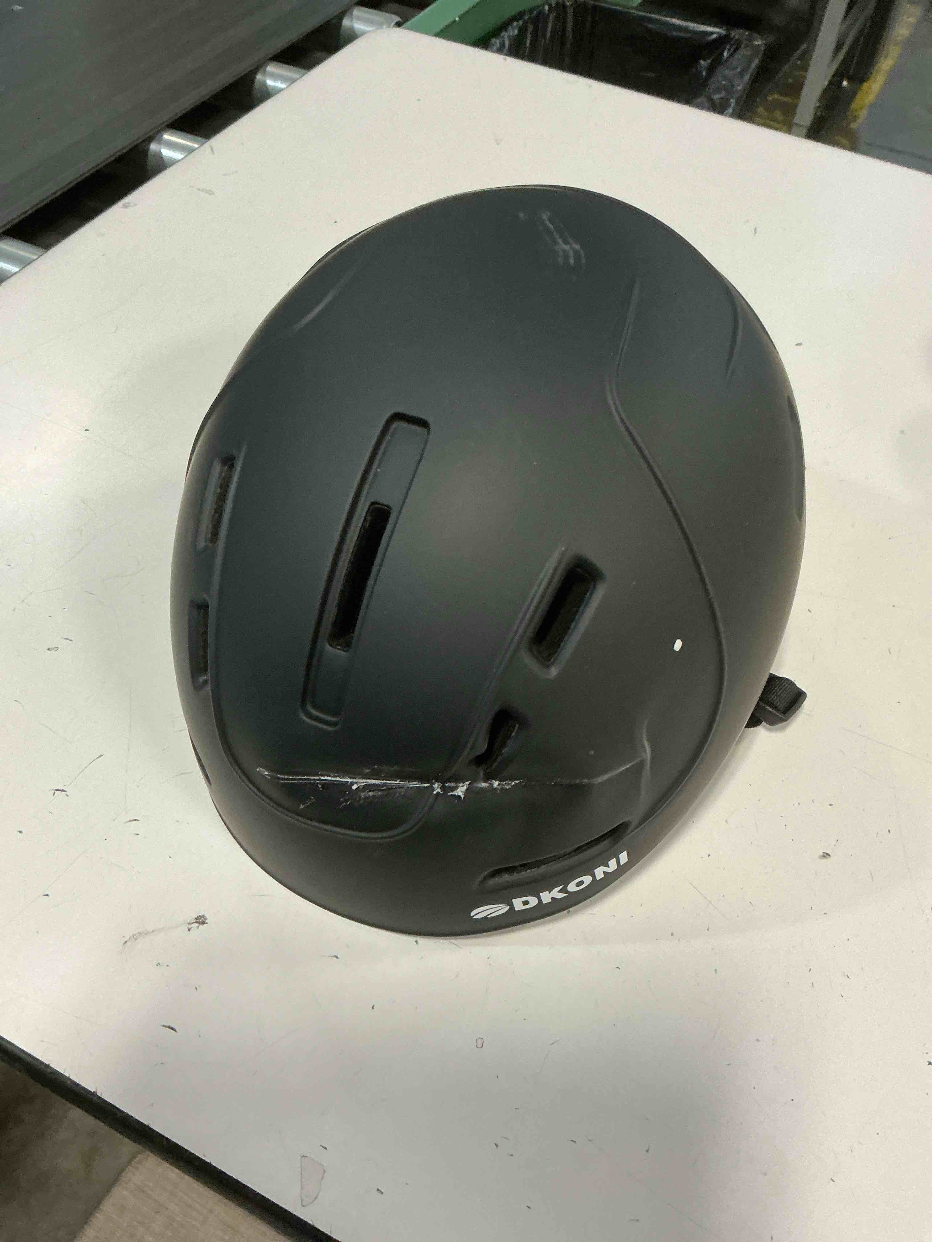 Condition photo showing As Is for Bike Helmet with LED Lights Bicycle Helmets Commuter Cycling Helmet USB Rechargeable Front & Back LED Light Helmet for Adult Men Women Large : 20.5-22.5inch (52-58cm) Black