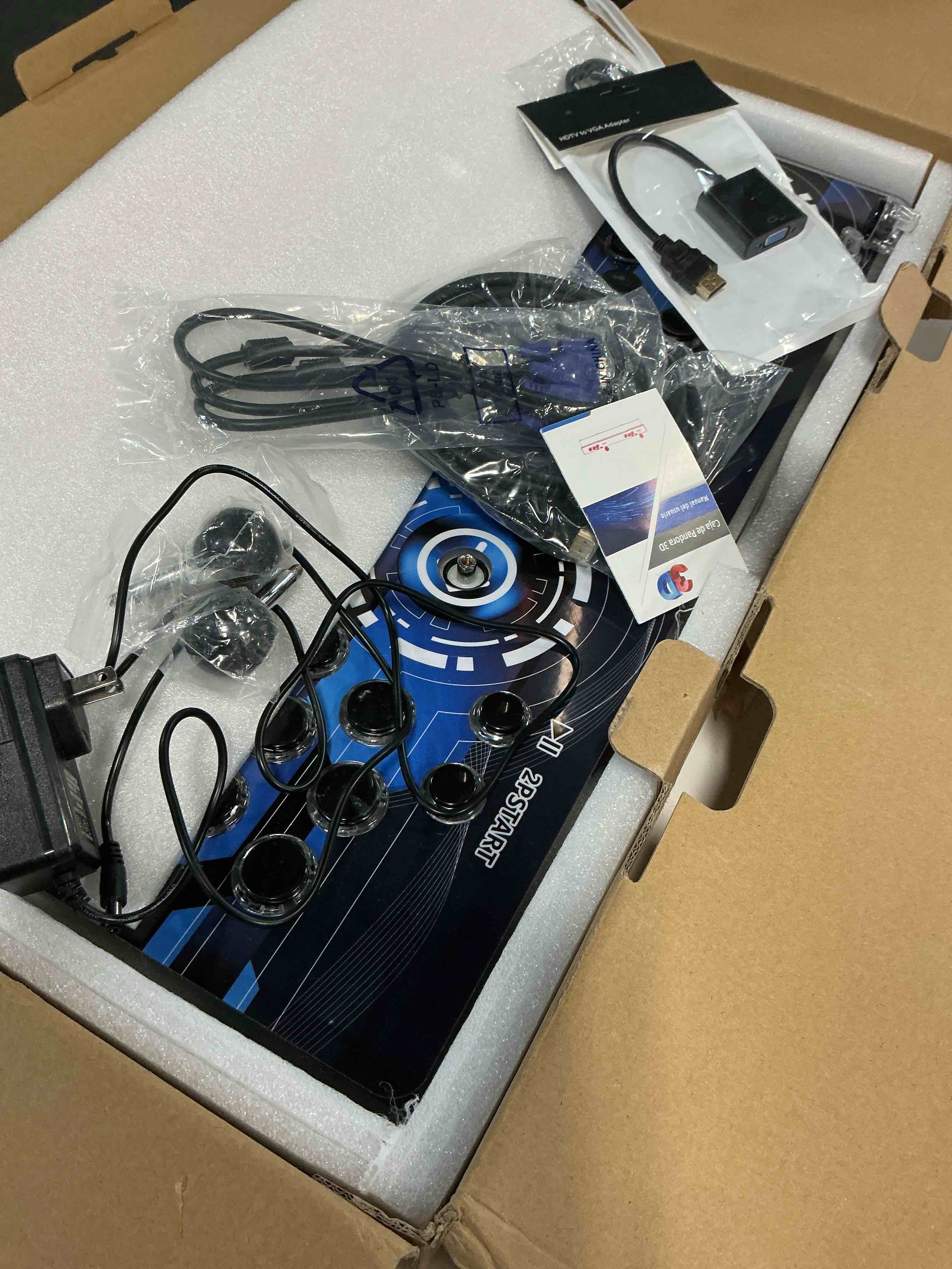 Condition photo showing As Is for GWALSNTH 3D Pandora Box 80S Pro Arcade Games Console, 16800 in 1 HD Video Games Machine,Plug and Play Game at Home,WiFi Function 16800 Games+wifi