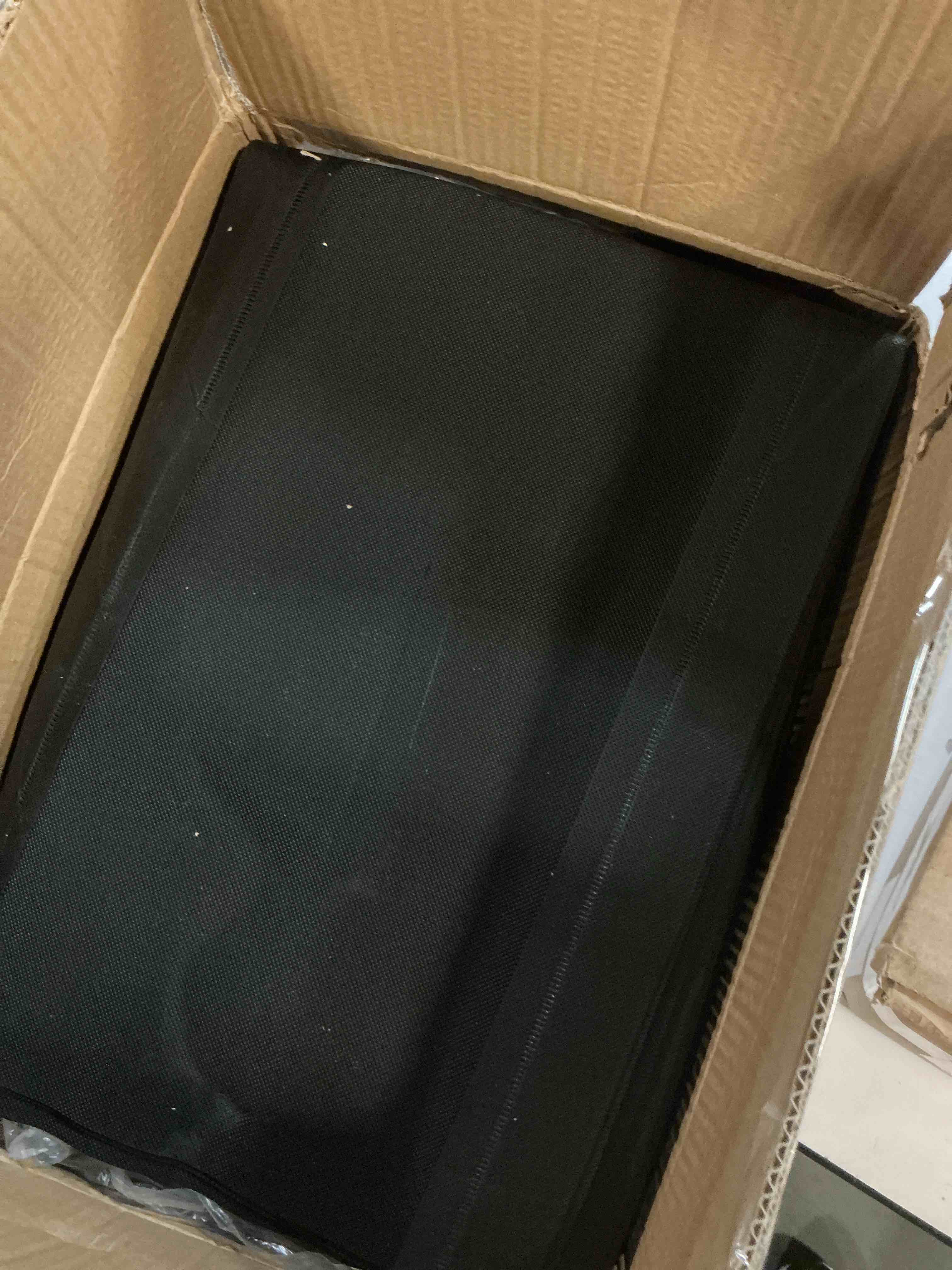 Condition photo showing Good Condition for ROJASOP 10 Tier Shoe Rack with Covers,Large Capacity Stackable Tall Shoe Shelf Storage to 50-55 Pairs Shoes and Boots Sturdy Metal Free Standing Shoe Rack Organizer for Closet Entryway Garage Black