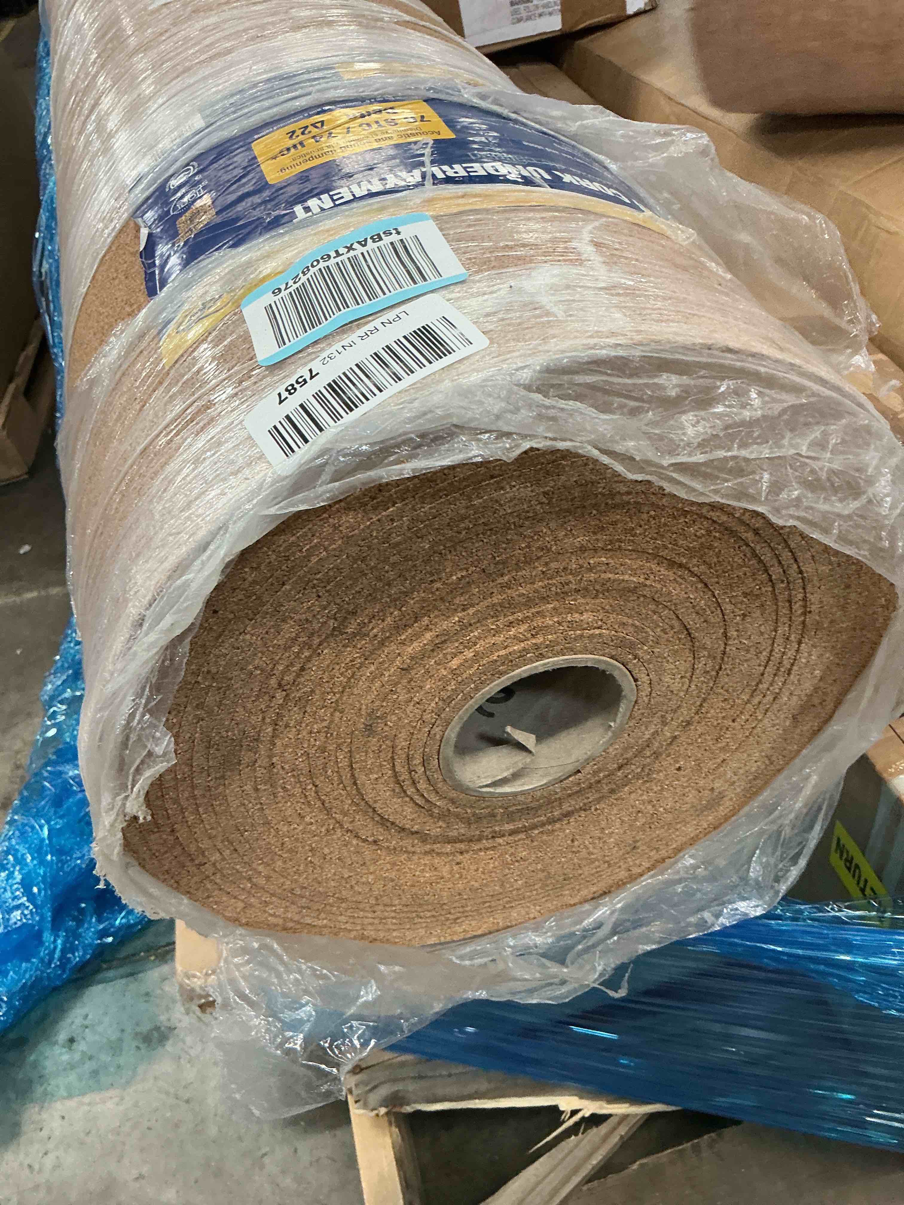 Condition photo showing New/Like New for qep 72000q natural cork underlayment roll - 4 ft. wide x 50 ft. long x 6 mm thick - 200 sq. ft. tile