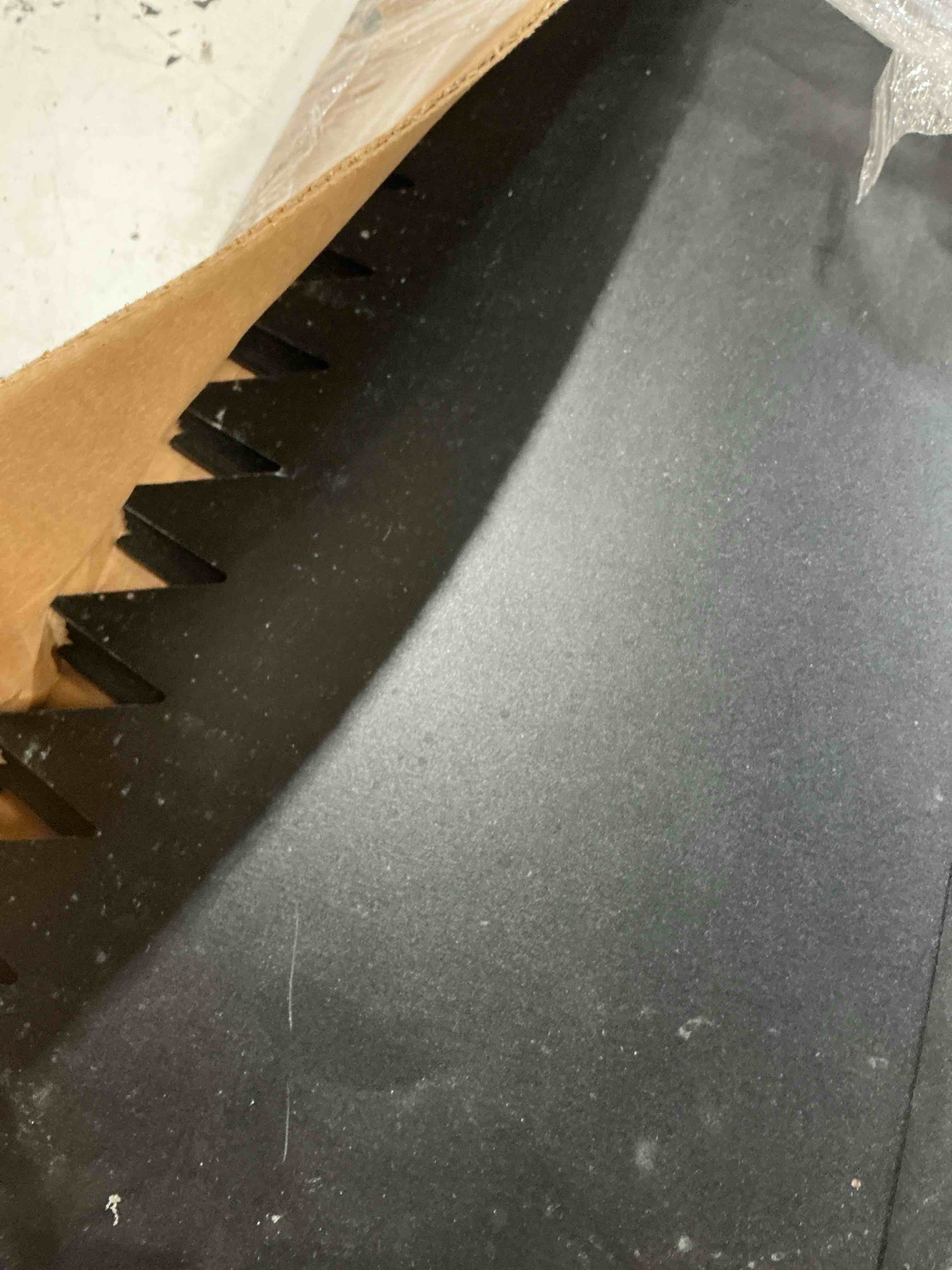 Condition photo showing Good Condition for laveve landscape edging galvanized steel black, hammer-in metal garden edging border with clips, suitable for garden fence, paver edging, lawn and yard black 40"l x 8"h x 10 pack