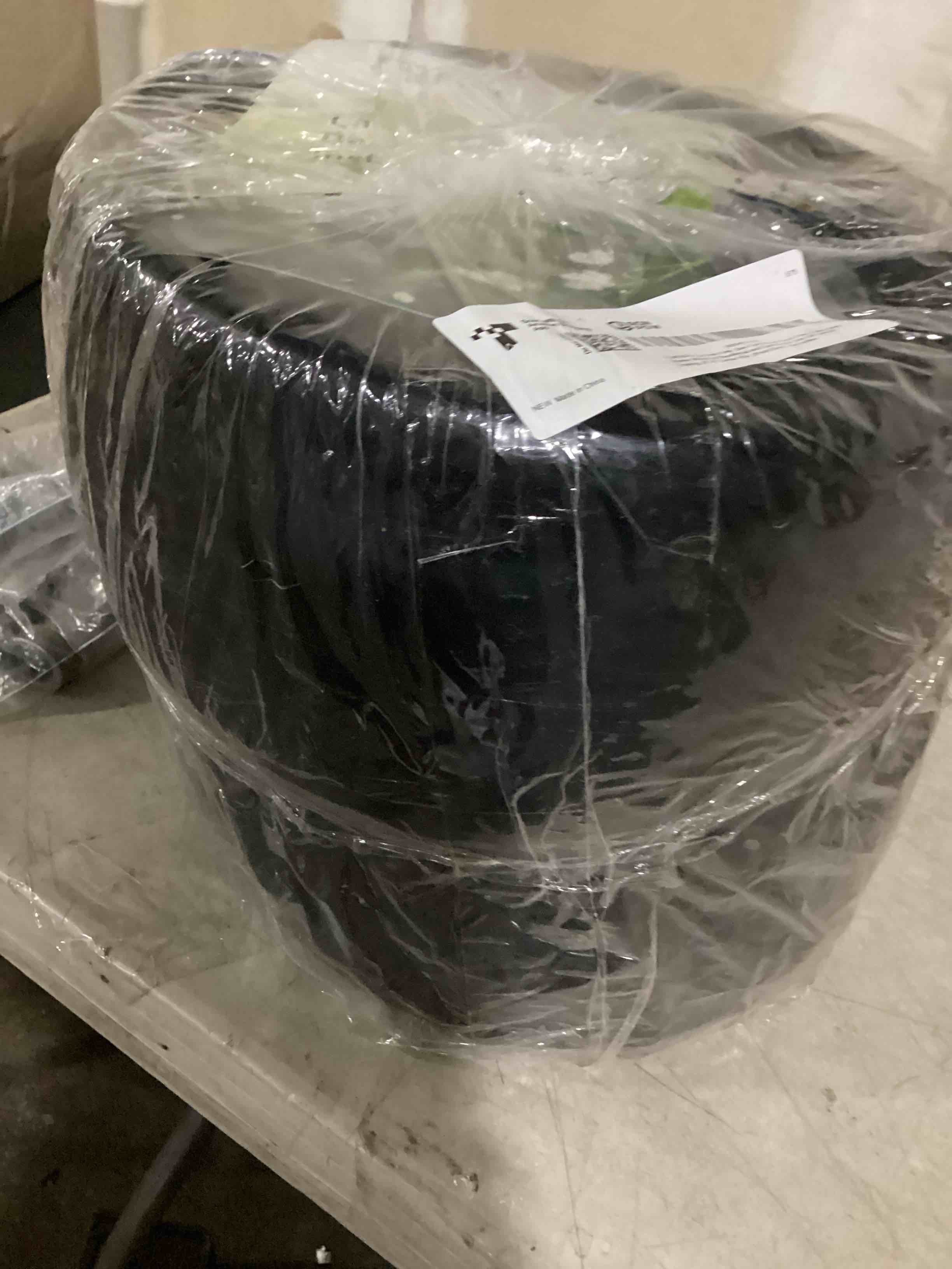 Condition photo showing New/Like New for ronpow 11x6.00-5 flat free zero turn lawn mower tires, 400lb load capacity | universal 3/4", 5/8", 1/2" bearings, 5.31"-7.71" adjustable hub spacers, solid front caster replacement, 2-pack, gray 11x6.00-5 flat free tire grey