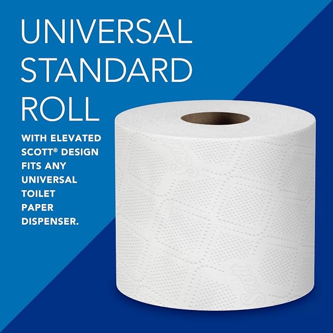 8 single rolls Scott’s professional bathroom tissue