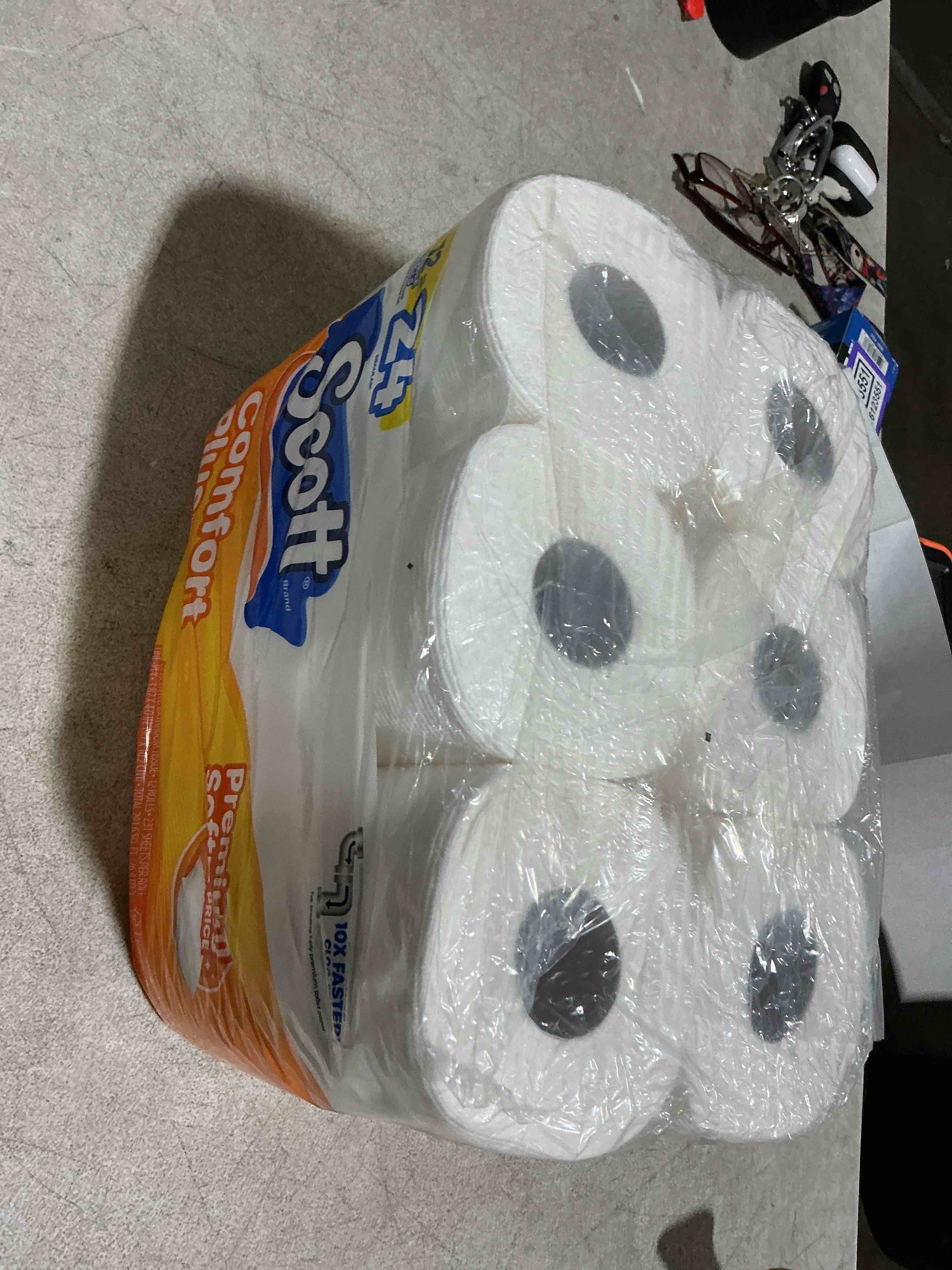 Scott ComfortPlus Toilet Paper - Double Rolls  12 count