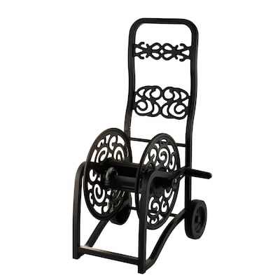 Condition photo showing Good Condition for style selections steel 200-ft cart hose reel (black)
