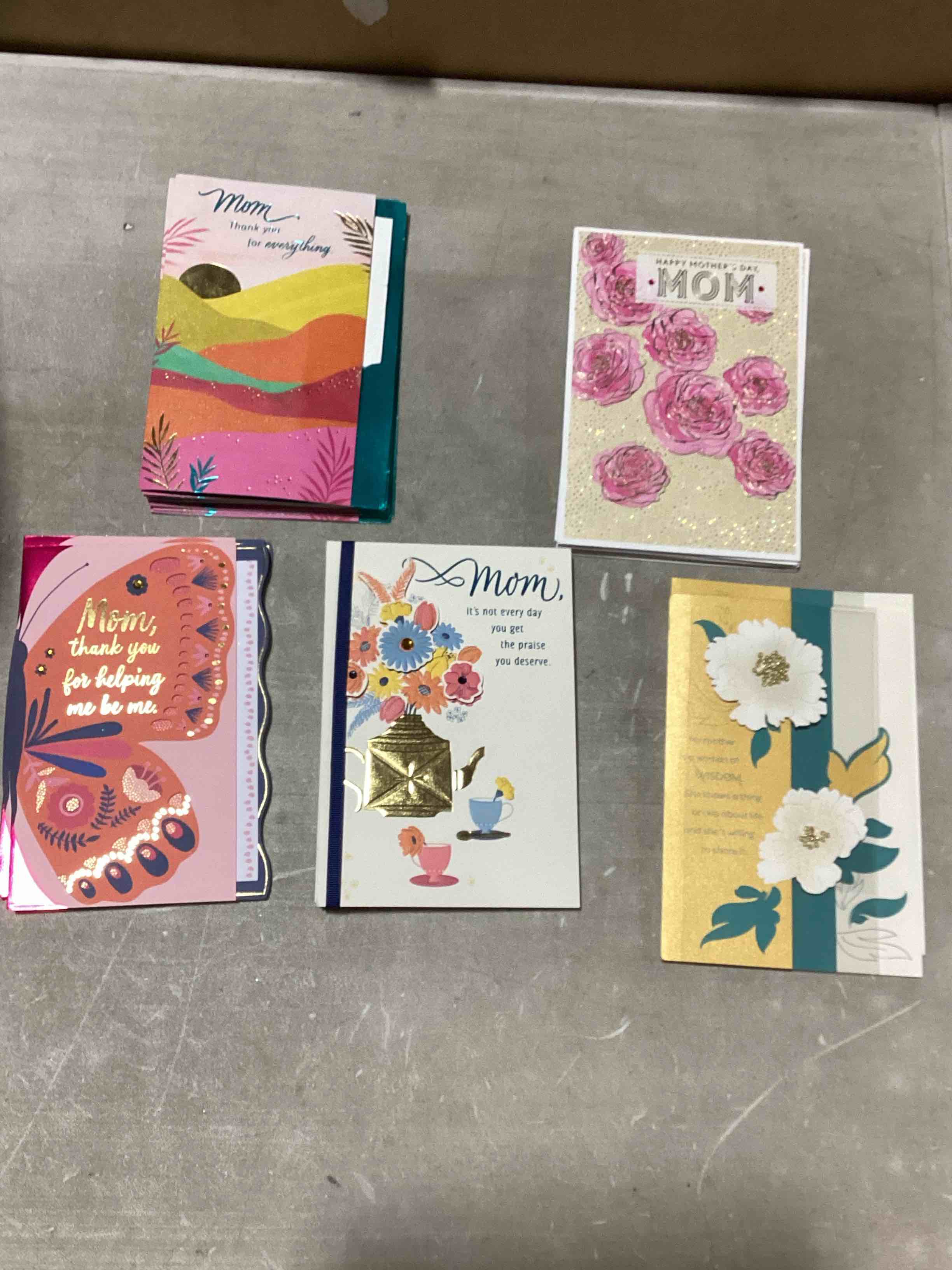 assortment of american hallmark greeting cards