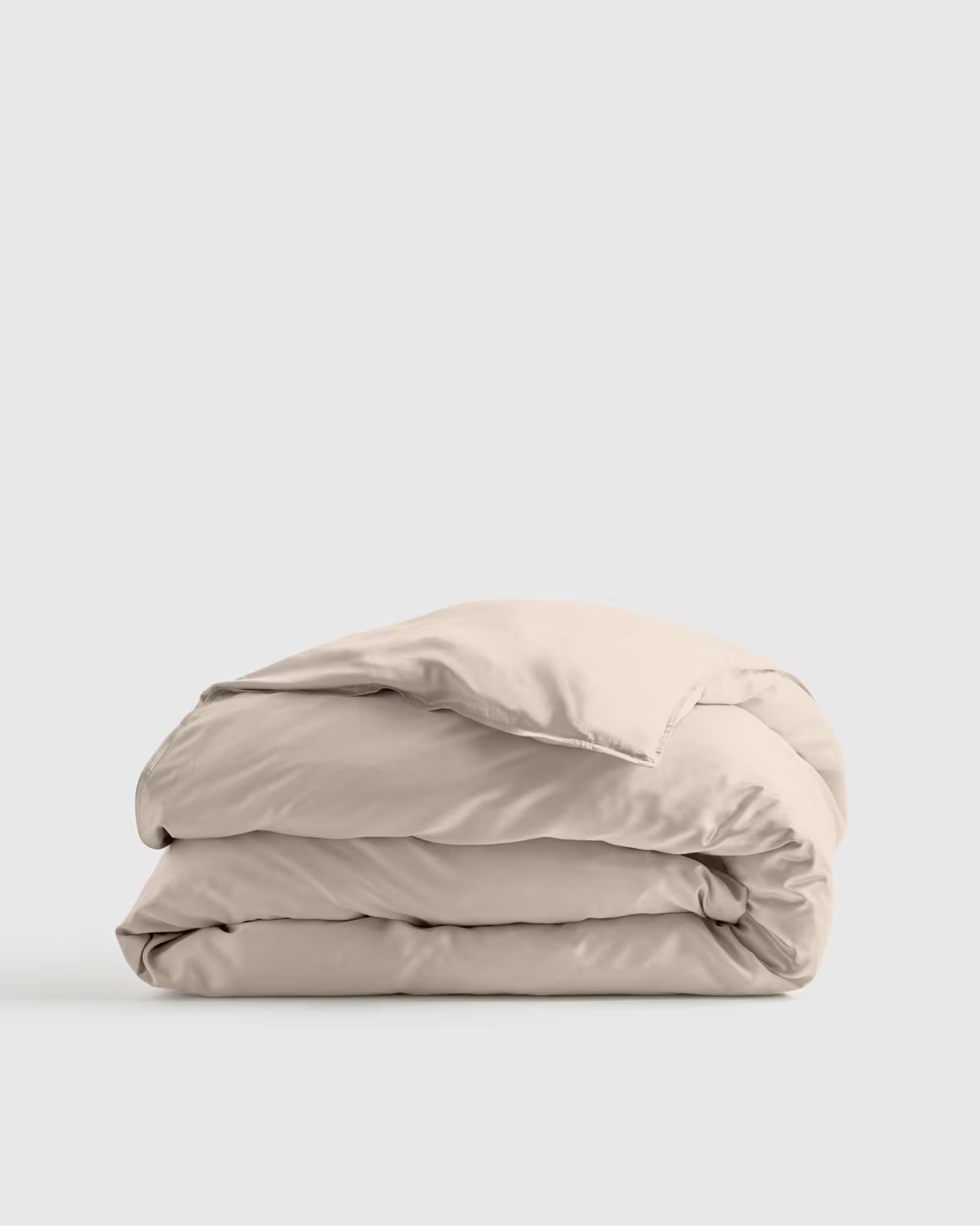 Condition photo showing Good Condition for quince- bamboo duvet cover for king/cal. king color sand