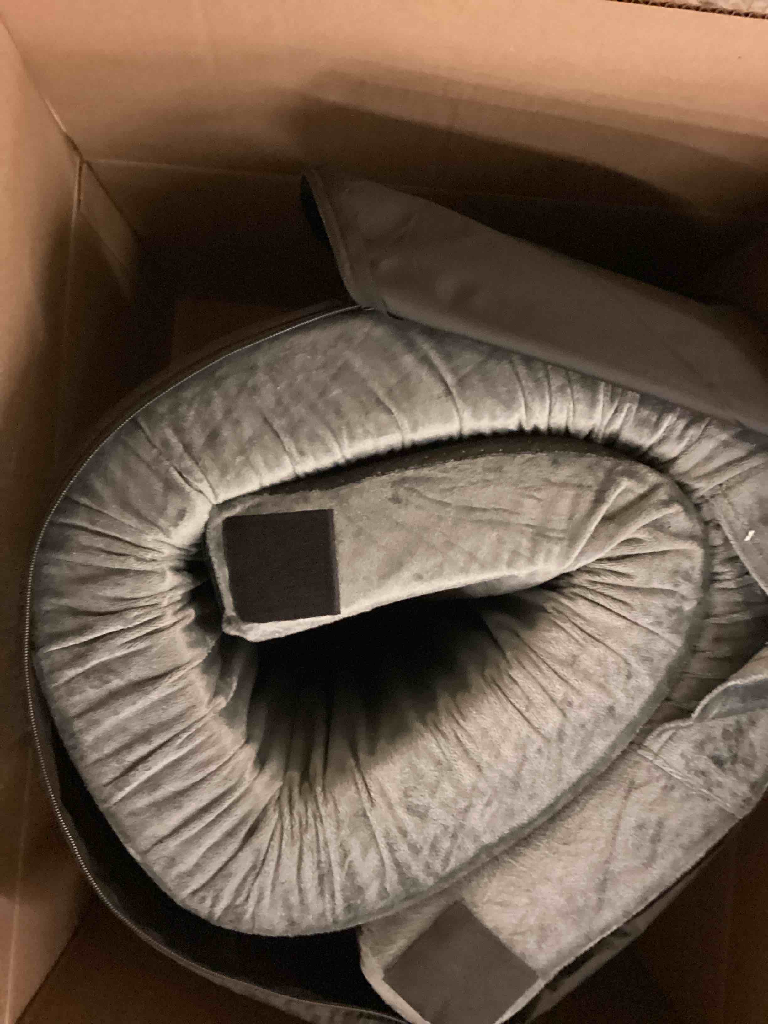 Condition photo showing Good Condition for cymula memory foam camping mattress pad, certipur-us sleeping mat, portable roll up mattress for adults, camping bed pads for sleepover, car bed with travel bag grey small single/cot-72x24x3 in