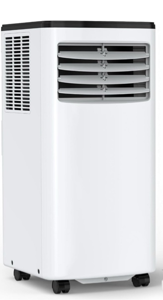 electactic 8000 btu portable ac, 3-in-1 air conditioner with dehumidifier & cooling fan,