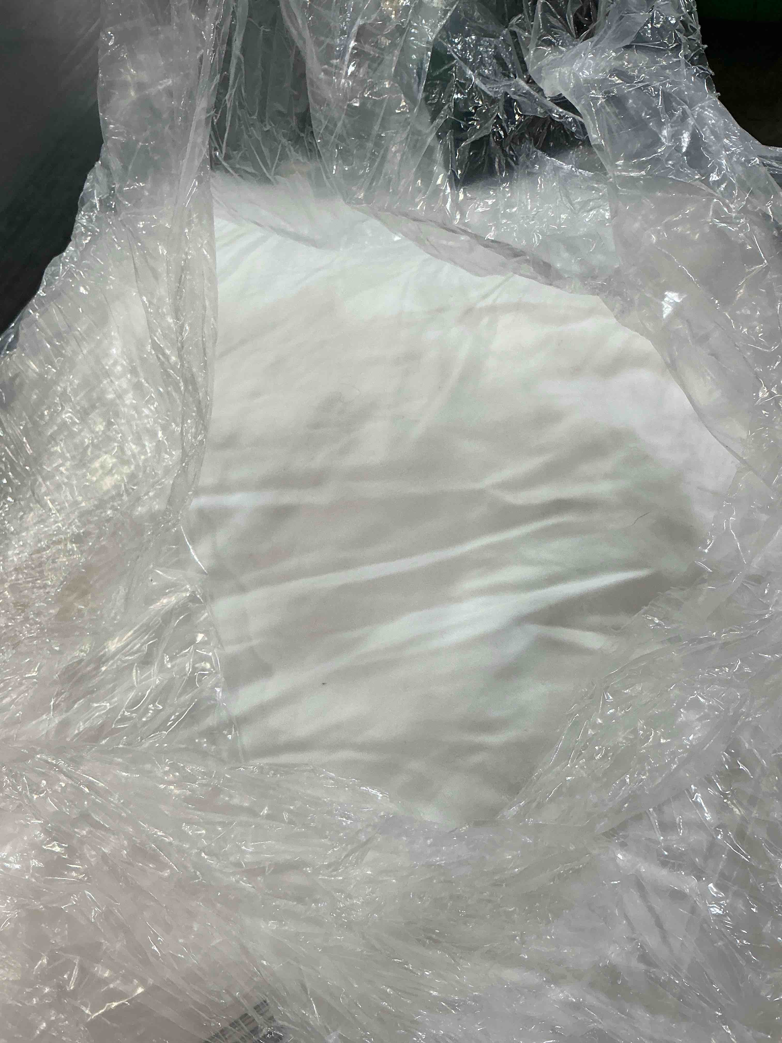 Condition photo showing As Is for premium down alternative pillow, firmness: soft, size: king