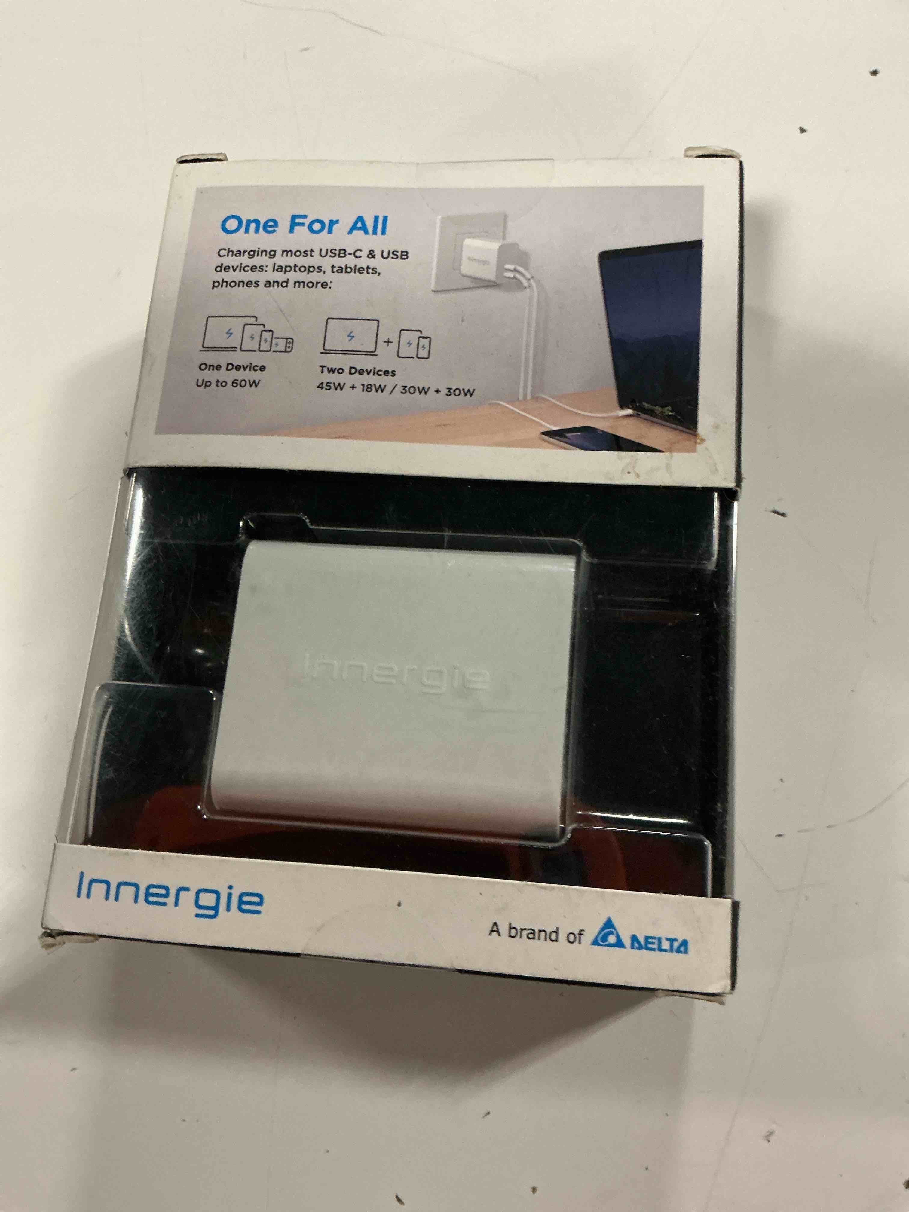 Condition photo showing Good Condition for innergie c6 duo-63w pd3.0 qc4.0 pps dual-port usb c wall charger, fast charge 63 watts power adapter compatible with iphone12 13, ipad, macbook pro/air, switch &windows pc laptop (delta electronics) (b08zd387gh)