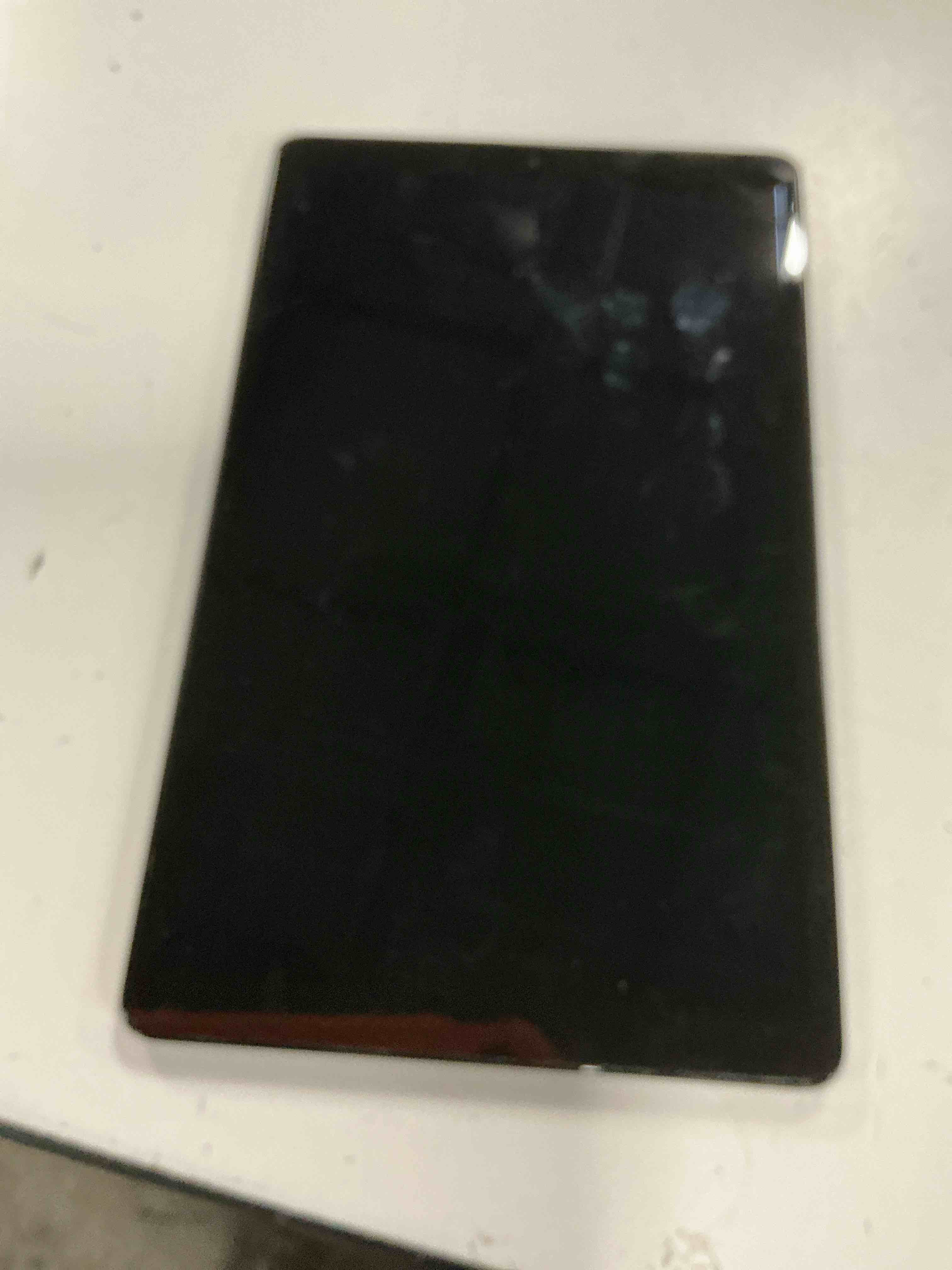 Condition photo showing As Is for samsung galaxy tab a 10.1 32 gb wifi tablet black (2019