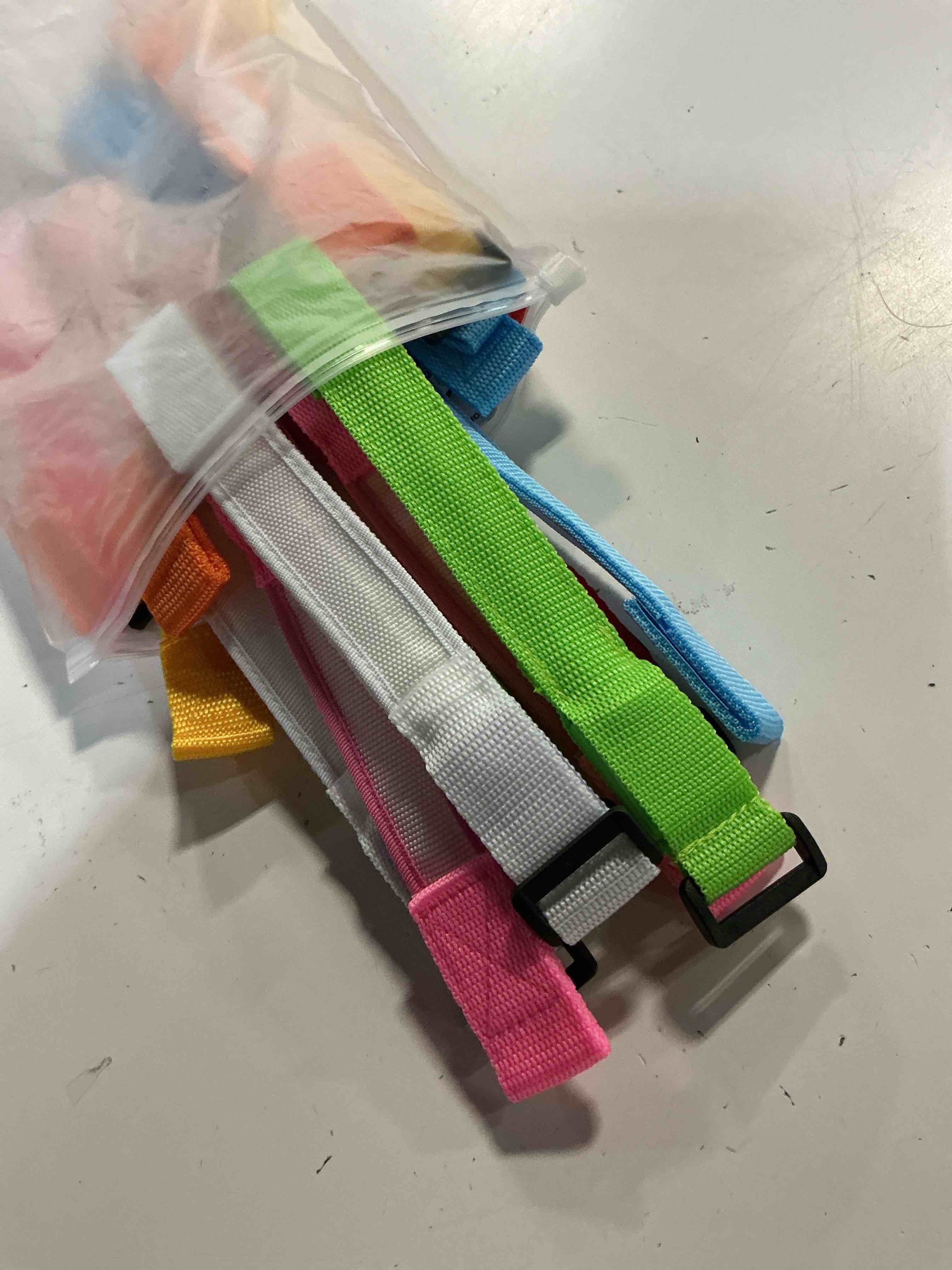 Condition photo showing Good Condition for fanl 8/12/24 pcs glow bracelets, led bracelets for kids and adults, glow in the dark party supplies for music festival, festival camping, rave accessories, halloween light up bracelets set 24 pack