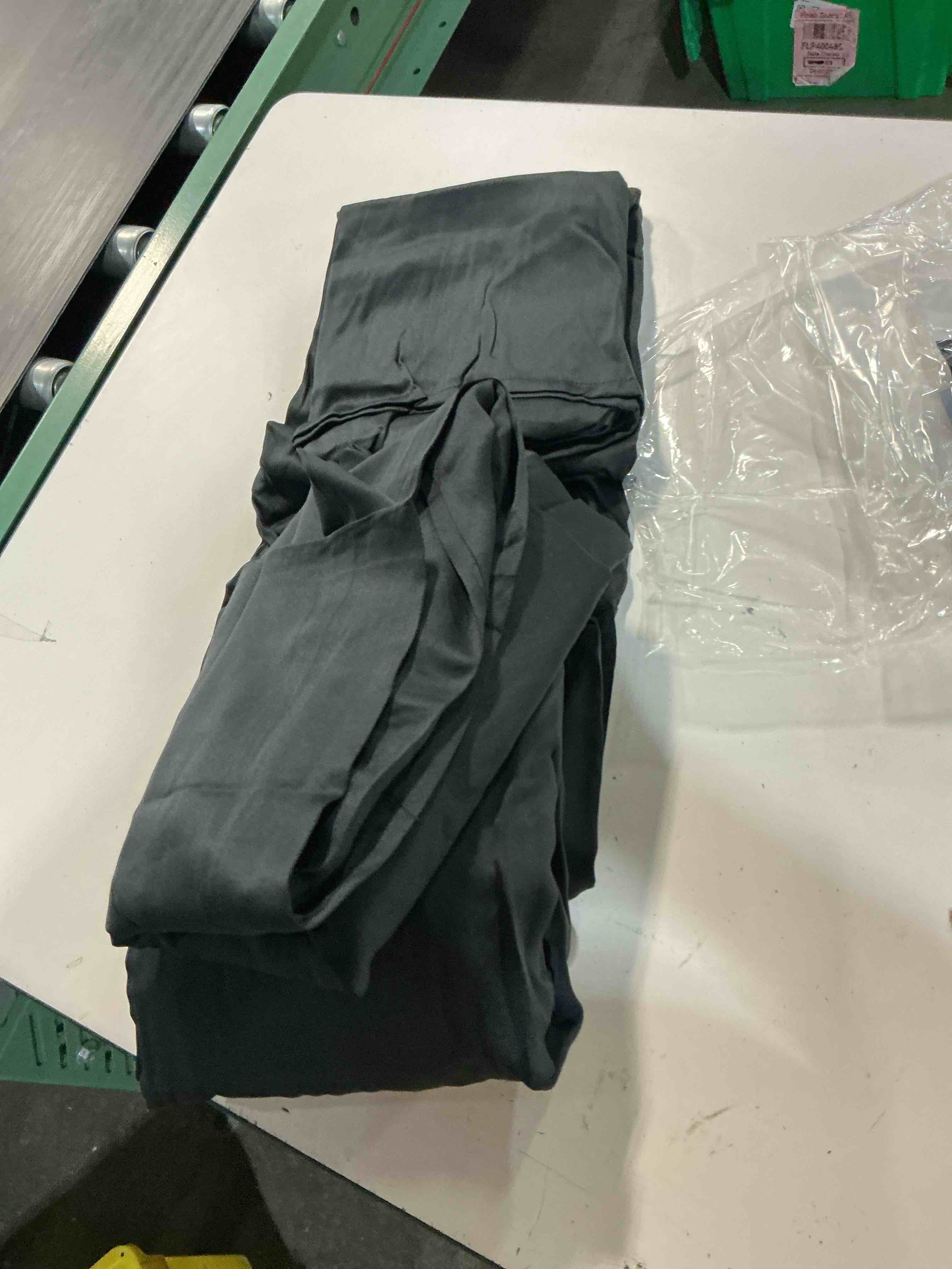 Condition photo showing Good Condition for nestl king bed sheet set - dark grey - 4-piece deep pocket | instantly soft, night-one ready (no wash required). fits 16-inch deep pockets, 360-degree elastic grip