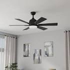 harbor breeze bradbury 48" matte black ceiling fan w/light - replacement parts