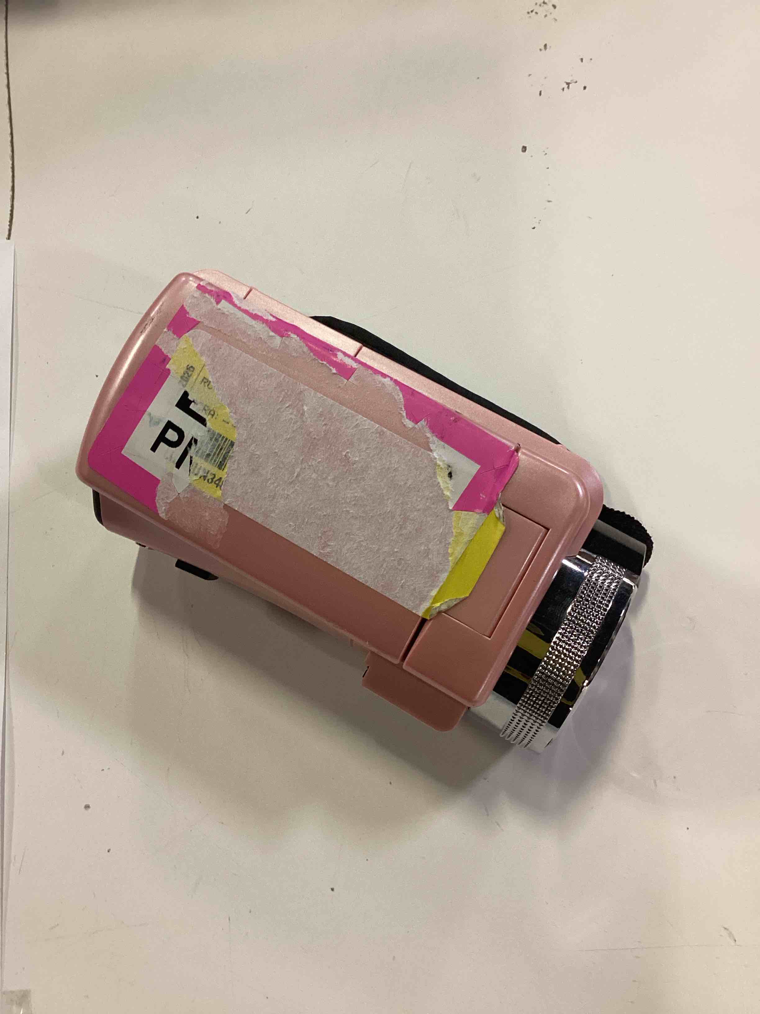 Condition photo showing As Is for vivitar popcam digital camcorder 48mp full hd 1080p video camera with 3 flip screen 16x digital zoom built-in microphone compact vlogging camera for beginners travel & family recording