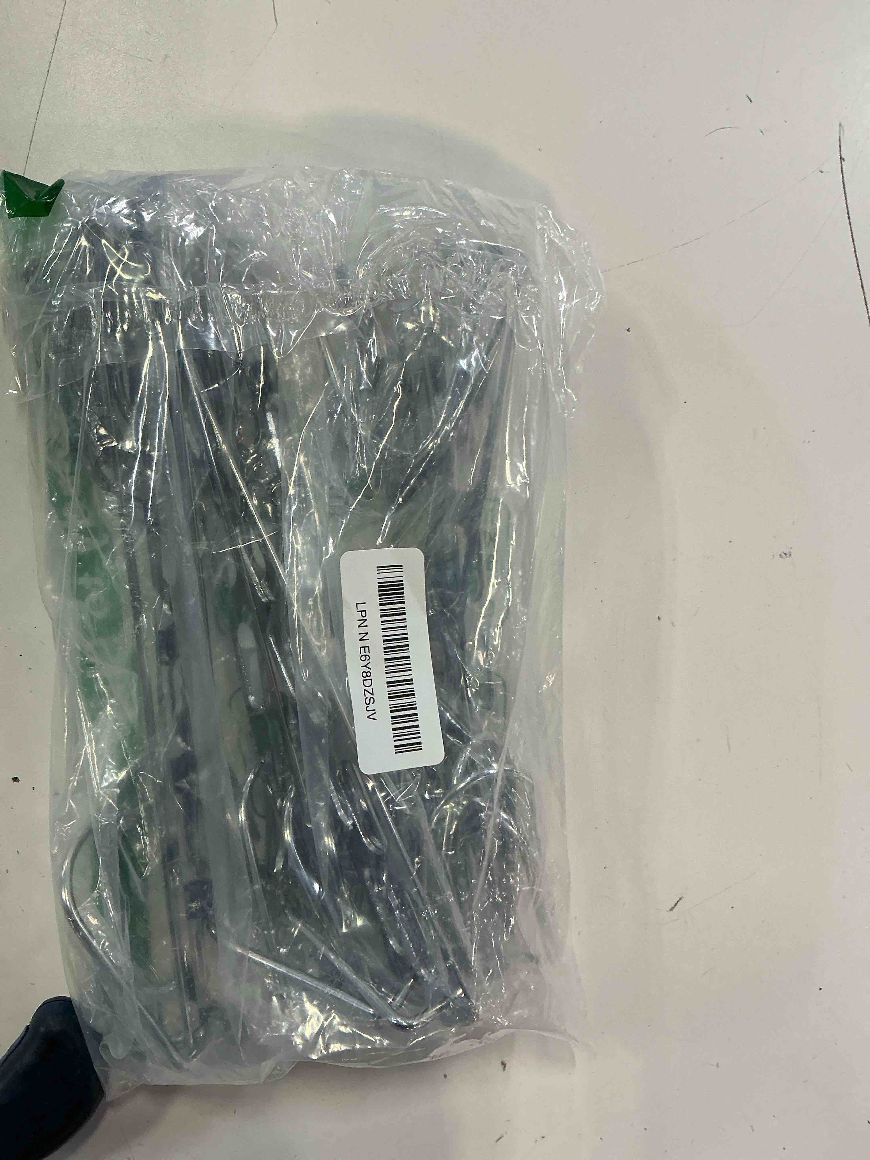 Condition photo showing Good Condition for 12 pack space saving hangers for clothes, collapsible metal hangers organizer, clothes space savers, closet organizers and storage, dorm room essentials silver