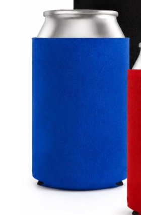 12 oz Can Cooler Sleeve,4 Pcs Can Sleeves Insulators, Foam Collapsible Cooler Can Cover, Beer Can Sleeves Coolers Holder, Soda Cover Coolies, DIY Customizable for Parties, Events or Weddings