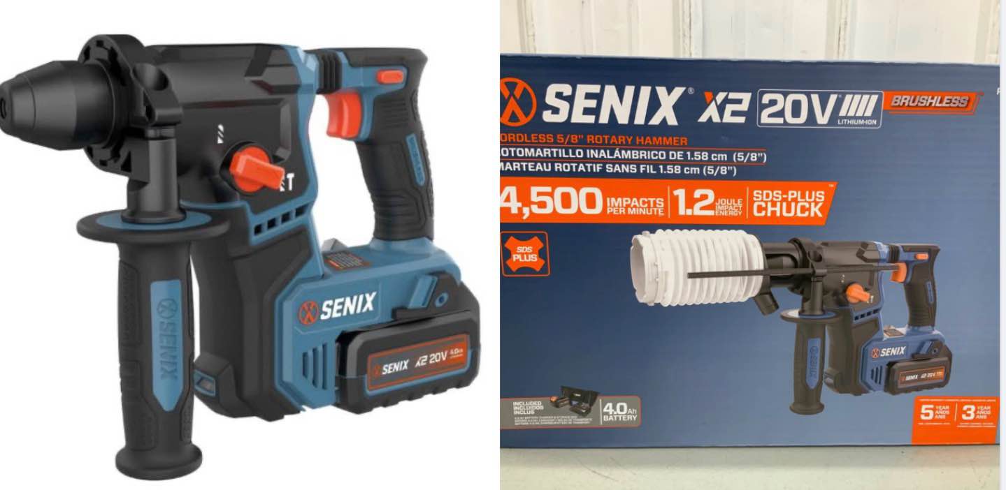 CORDLESS 5/8" ROTARY HAMMER ROTOMARTILLO INALAMBRICO DE 1.58 cm (5/8") MARTEAU ROTATIF SANS FIL 1.58 cm (5/8")