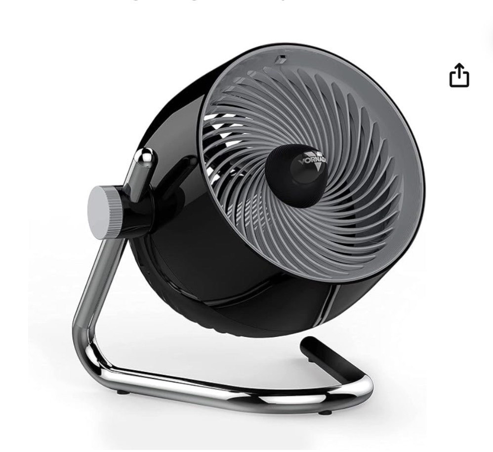 Vornado Pivot 6X Air Circulator Fan with 4 Speeds- Rotating Axis