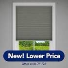 levolor levolor 36x72 graphite bo cellular shade