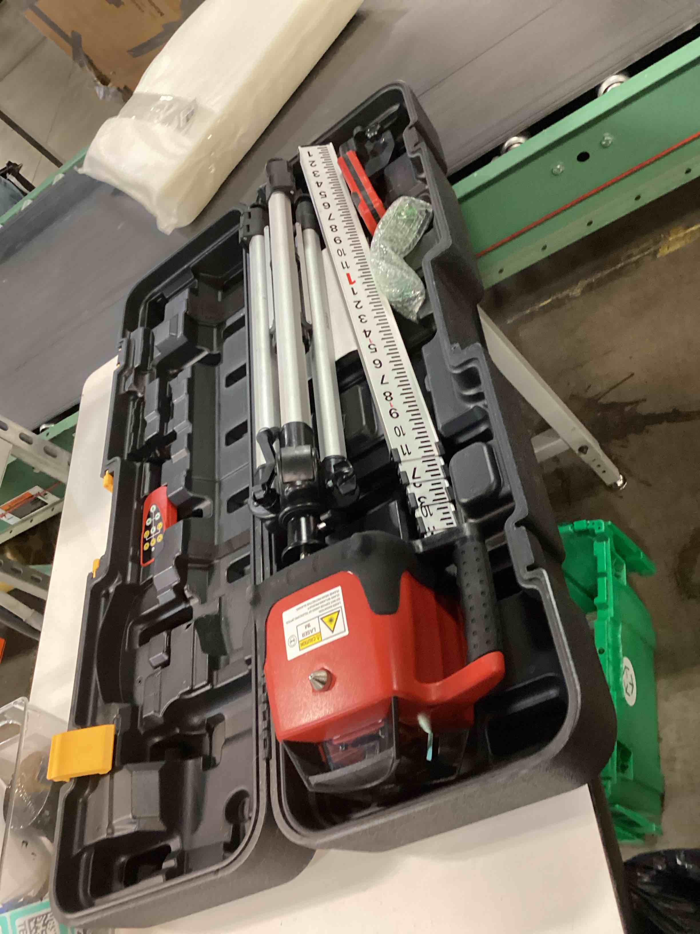 Condition photo showing Good Condition for johnson level 800-ft red 360-degree self-leveling rotary laser level
