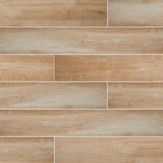 (360) Square Feet of American Olean Pike Wood Brown 6-inch by 36-inch Glazed Porcelain Wood Look Floor, Wall, and Outdoor Tile 