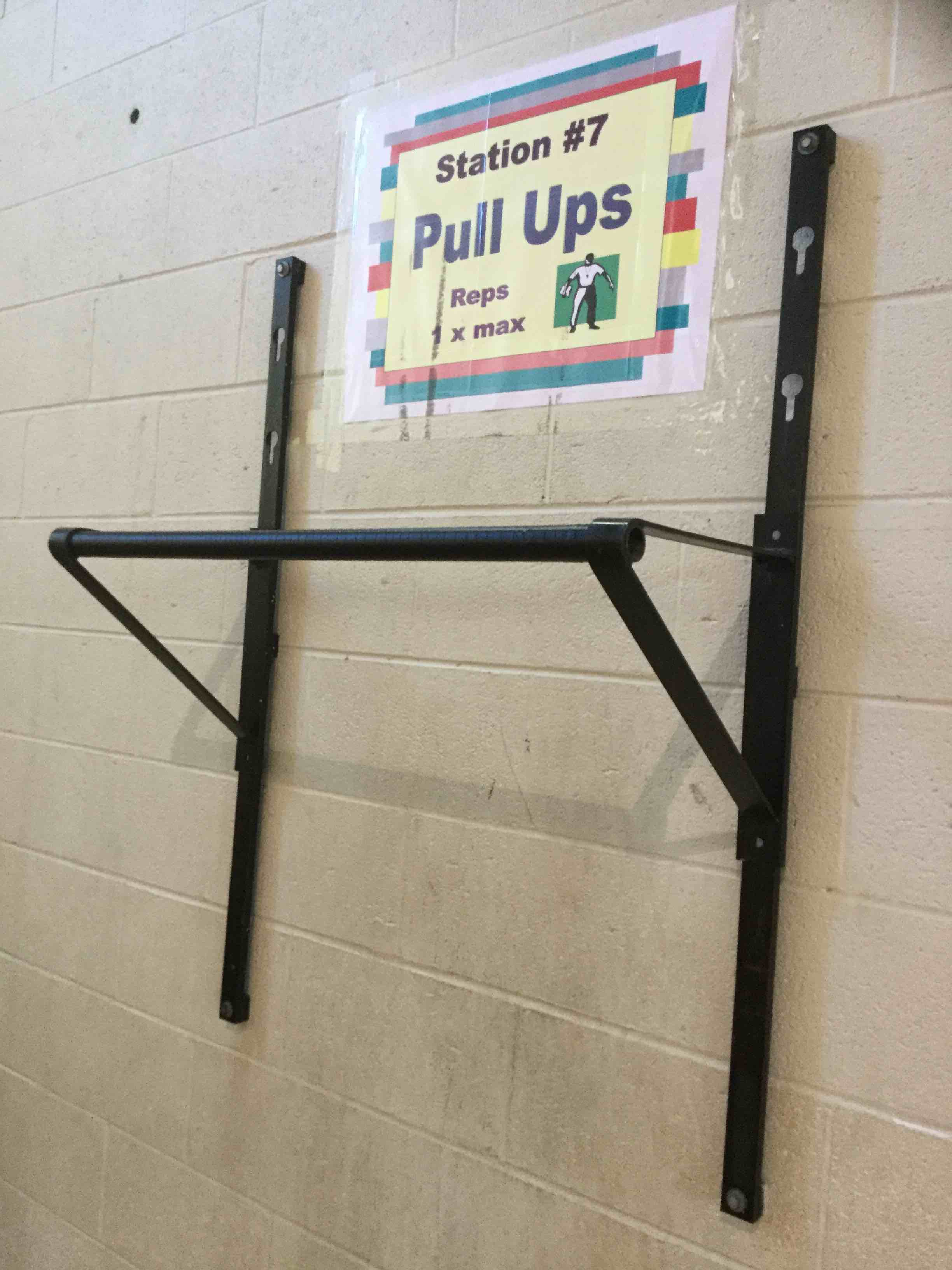 Gymnasium Wall Mounted Accessories To Include Sports Equipment, Table, Hand Sanitizer Dispenser, Cork Boards, White Boards, Clock And Case