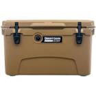Driftsun Heavy Duty Portable 75 Quart Insulated Hardside Ice Chest Cooler, Tan
