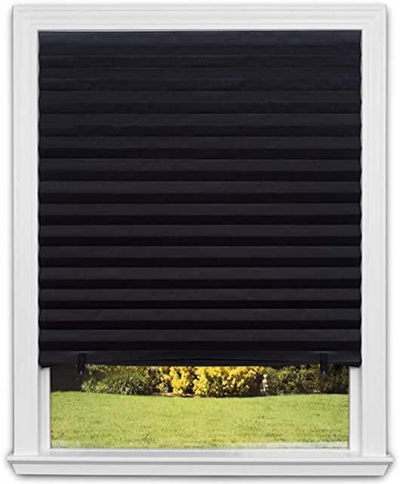 Redi Shade 1617201 Blackout Pleated Paper Shade, 36 in x 72 
