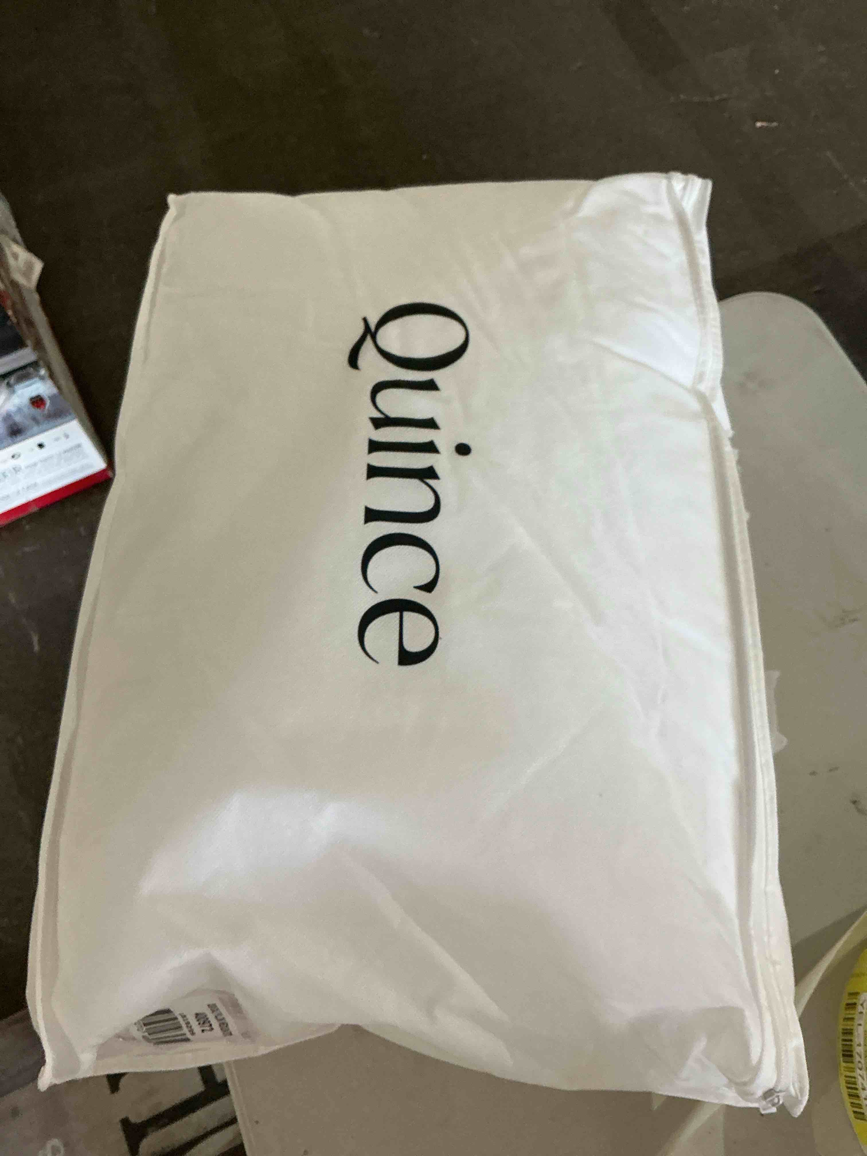 Condition photo showing Good Condition for quince down alternative pillow, standard, medium 