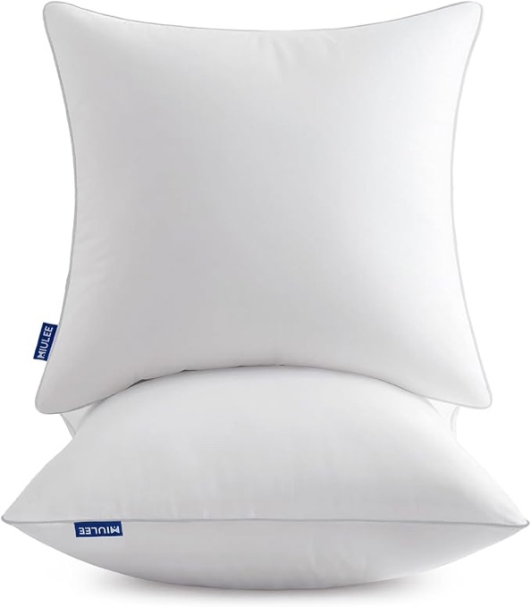 miulee pillow inserts pack of 2