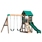 Wooden swing set