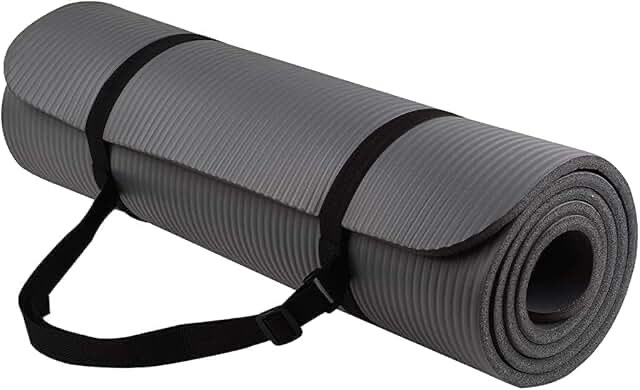amazon basics 1/2-inch extra thick exercise yoga mat