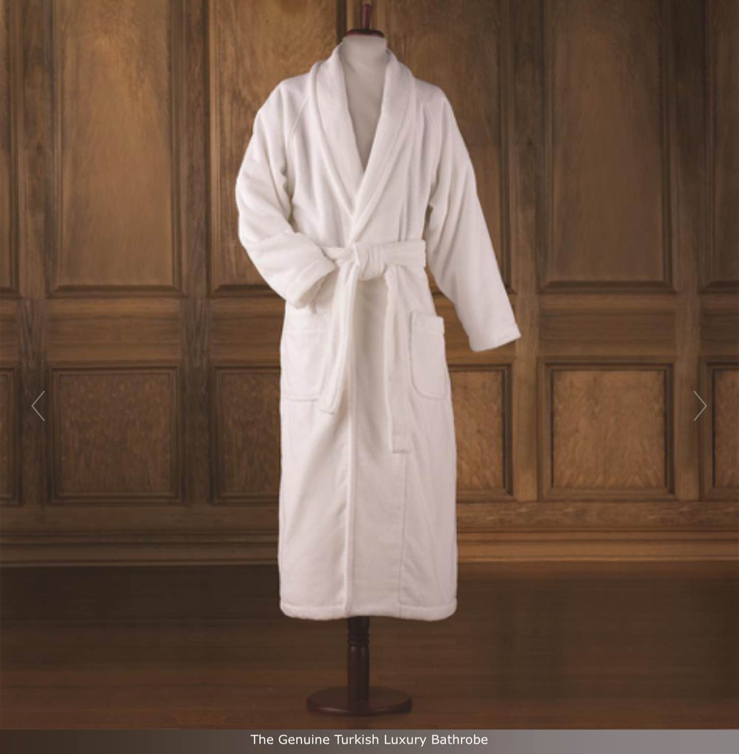 Luxury Bathrobe (White)