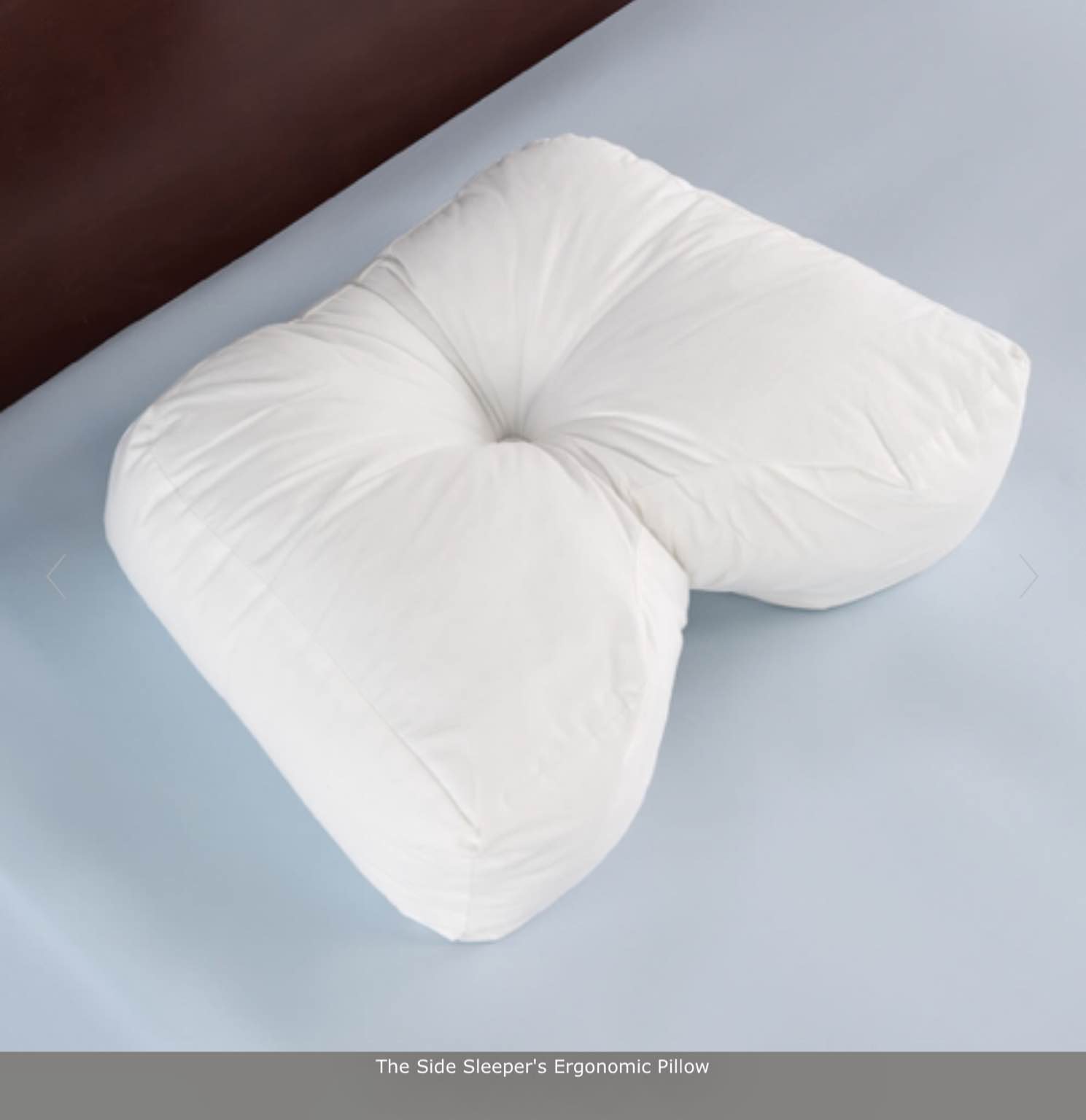 The Side Sleeper's Ergonomic Pillow