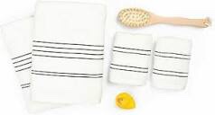 QI LIFE Highly Absorbent Towel Set - Cotton Eco-Friendly - Luxury Bath Towels