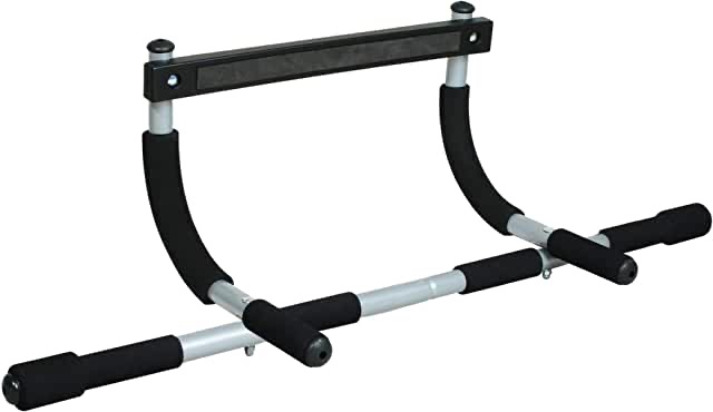 Iron Gym Total Upper Body Workout Bar, Black/Grey, 13 x 36.6 x 11 inches ; 2 pounds