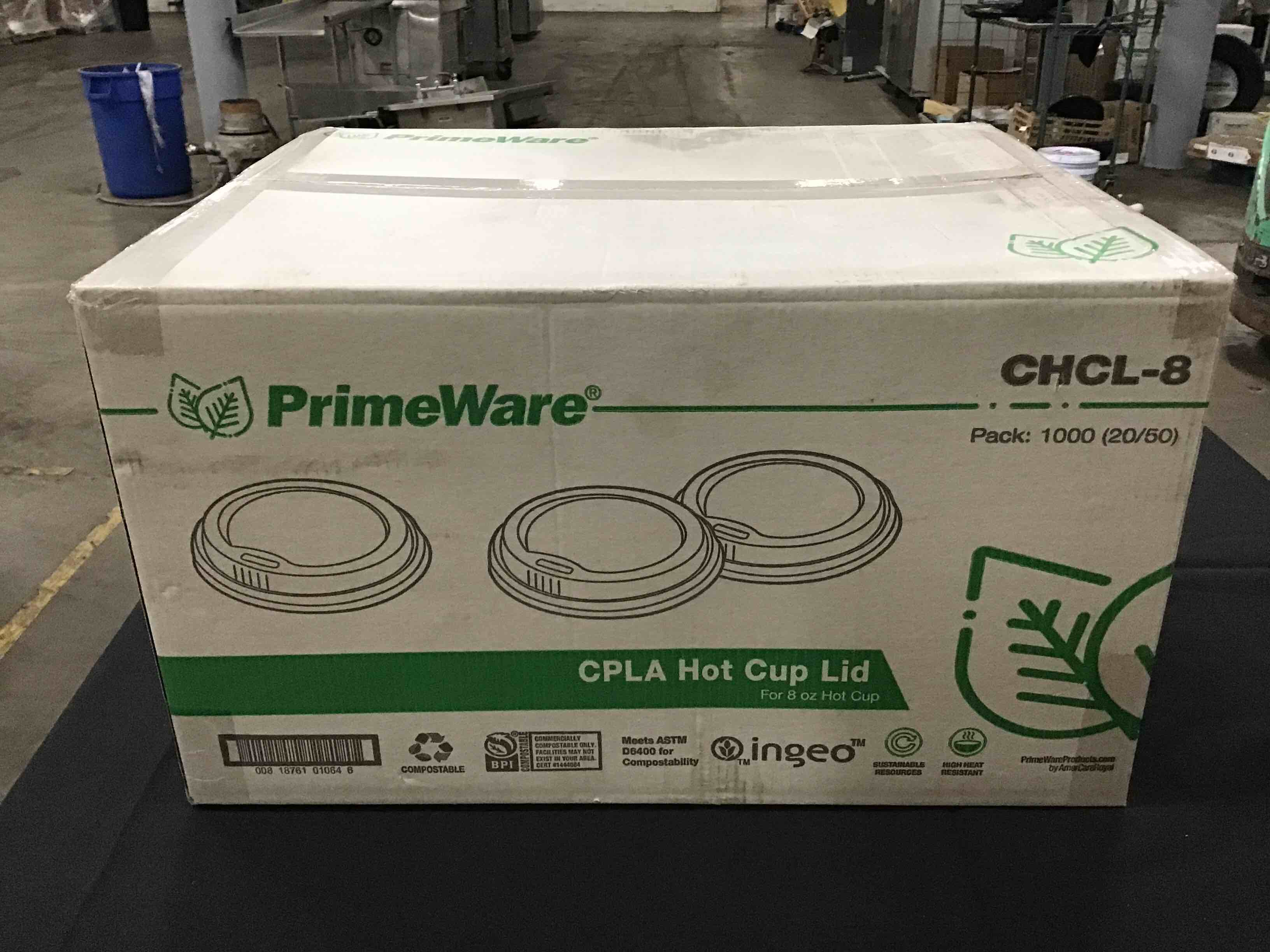 Lid for 8-oz. PrimeWare Hot Cup / 1 000-ct. Case, Lids Only